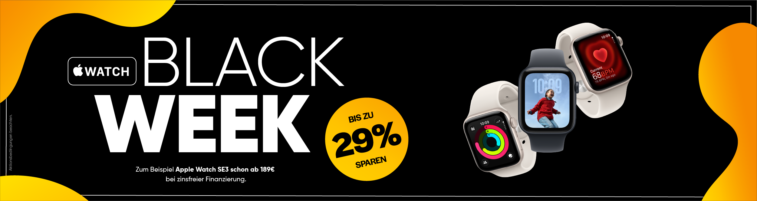 BlackWeekend Watch und iPad
