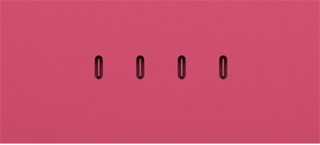 iMac, Rückansicht, Farbe Pink, vier Thunderbolt 4 Anschlüsse