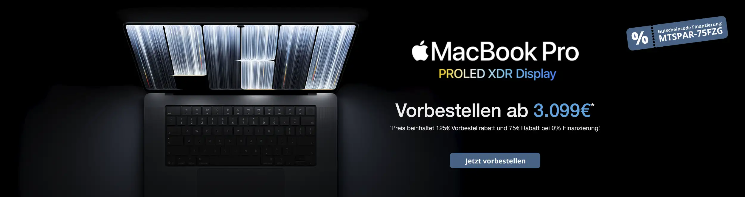 MacBook PROLED jetzt vorbestellen