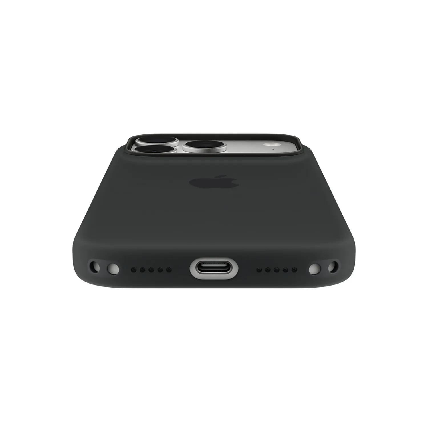 Apple Silikon Case iPhone 18 Pro mit MagSafe (magenta)