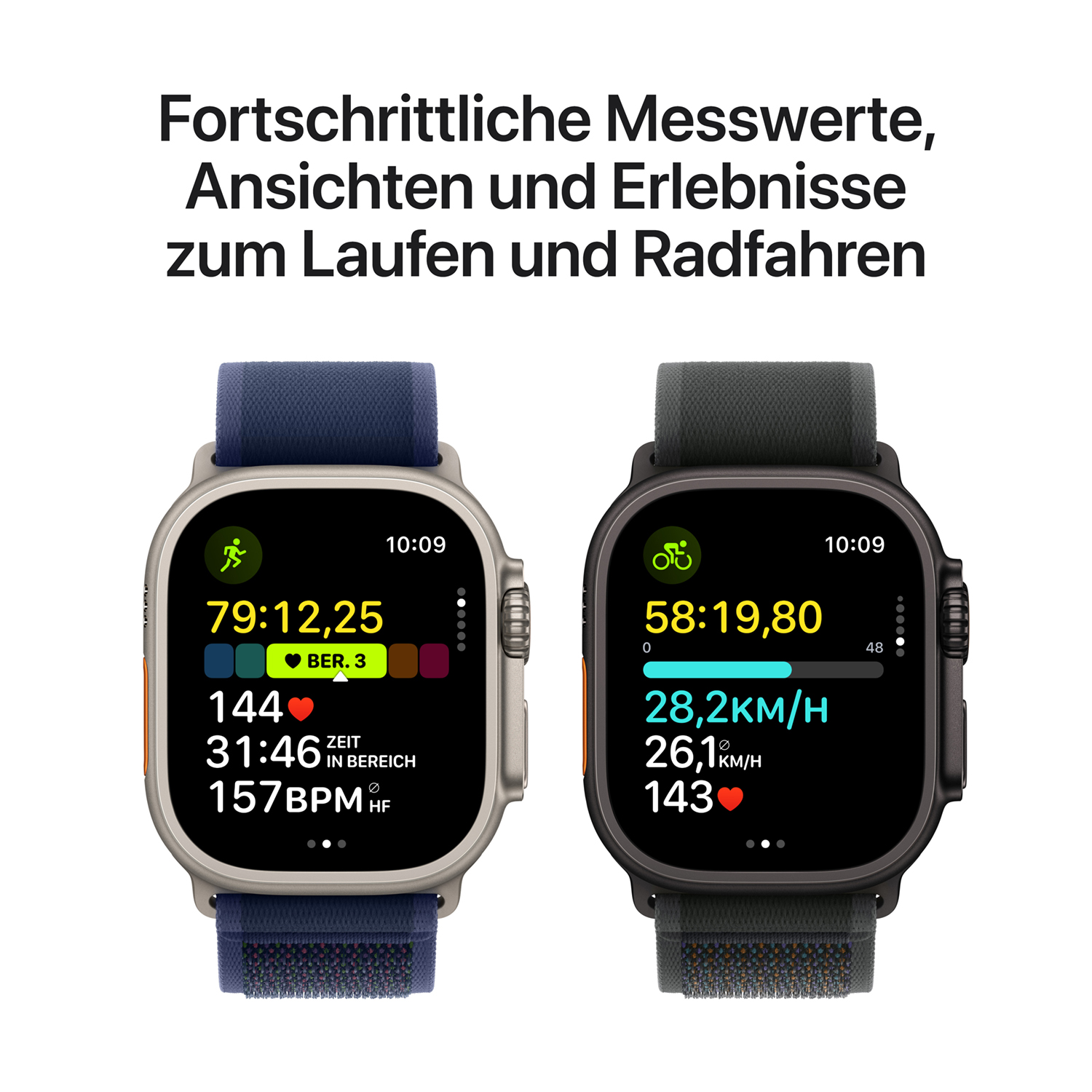 Apple Watch Ultra 2 Titanium Cellular 49mm Natur (Trail Loop blau) S/M Apple Watch Ultra 2 Titanium Cellular 49mm Natur (Trail Loop blau) S/M
