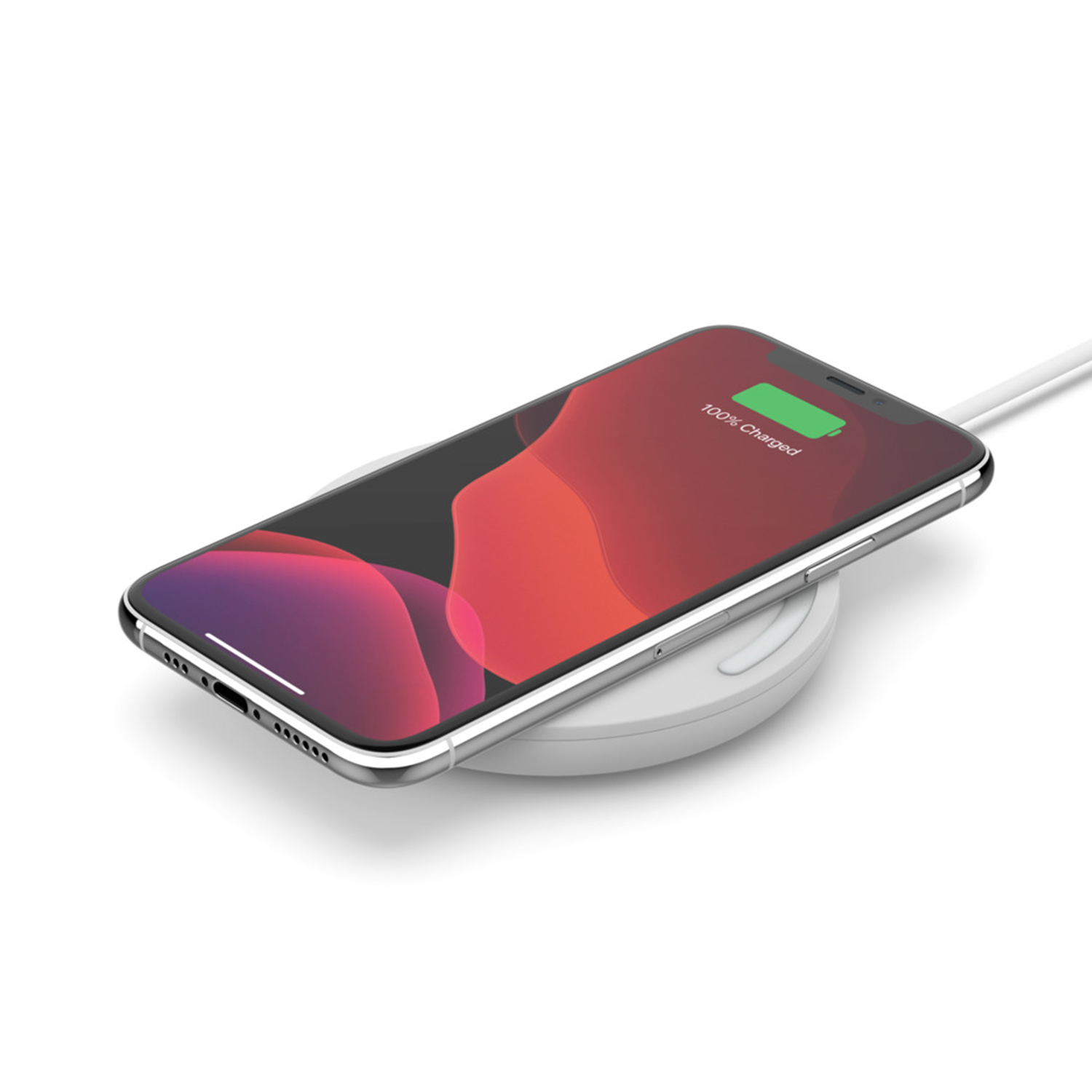 RP// BELKIN BOOST CHARGE - 10-W-Ladegerät mit QC 3.0-Netzladegerät und Kabel - weiß Belkin Ladestation in weiß