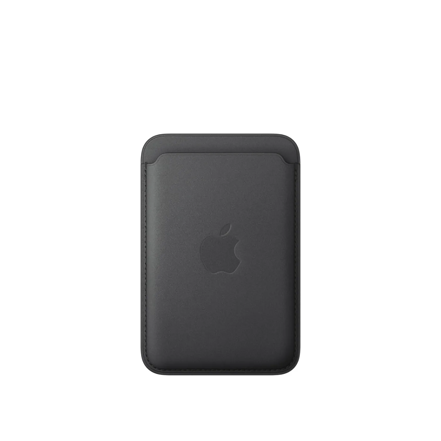 Apple iPhone Feingewebe Wallet mit MagSafe (schwarz)