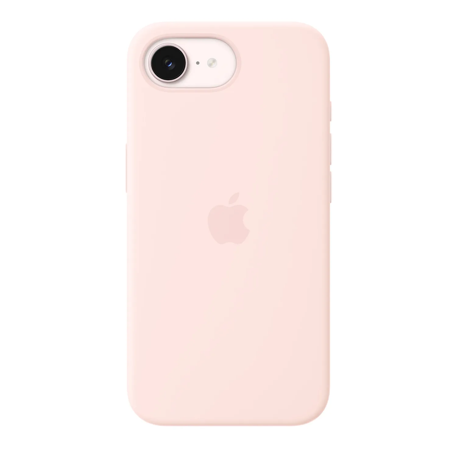 Apple Silikon Case iPhone 17e mit MagSafe (hellrosa)