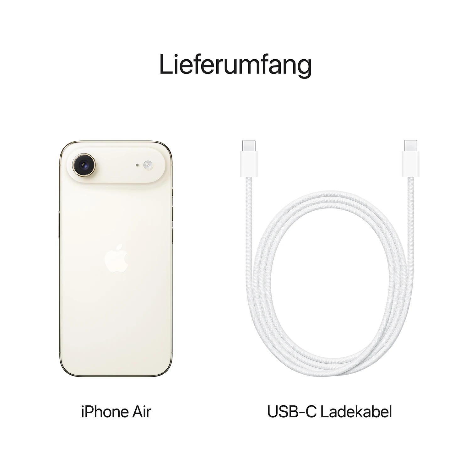 iPhone Air 256GB Lichtgold