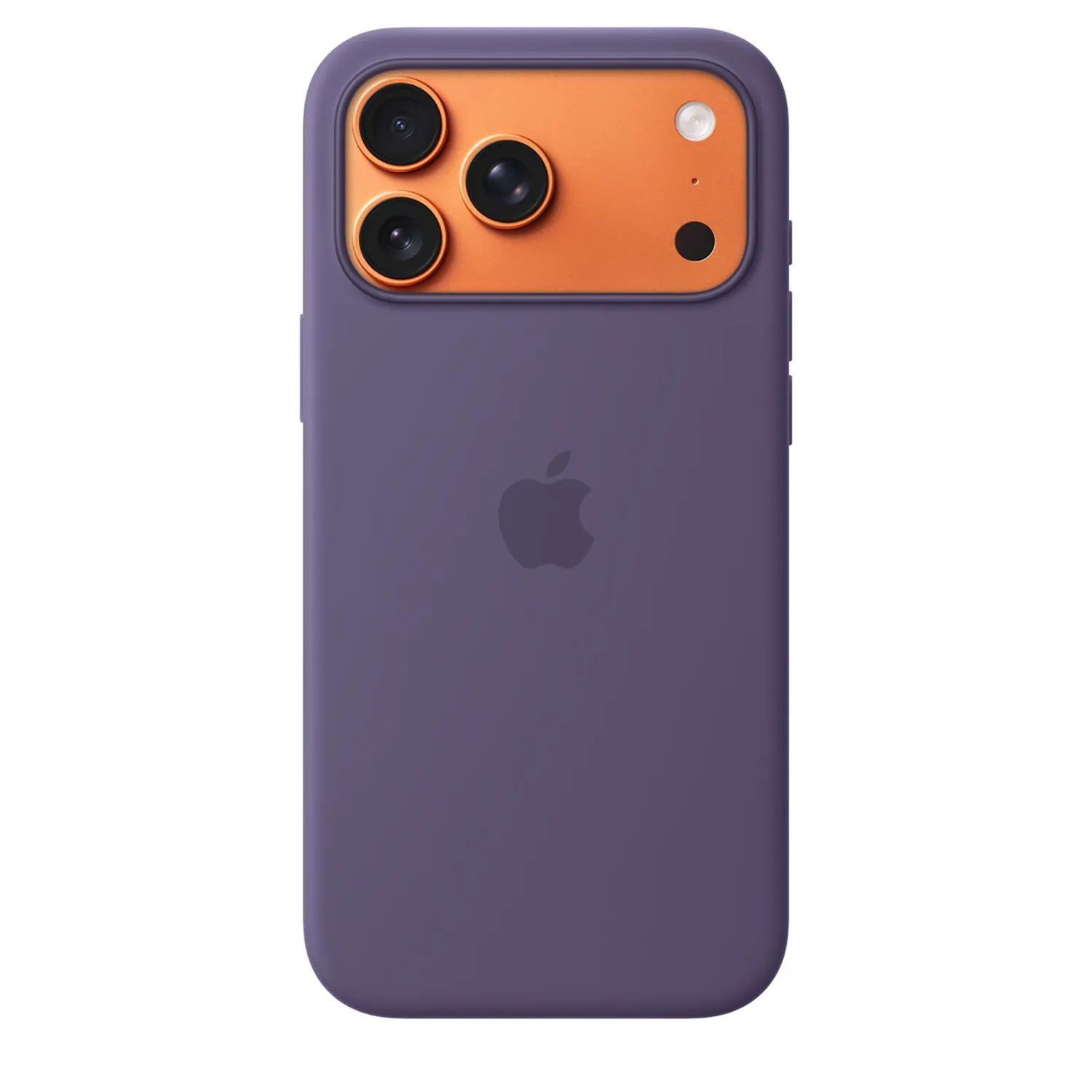 Apple Silikon Case iPhone 17 Pro Max mit MagSafe (nebelviolett)
