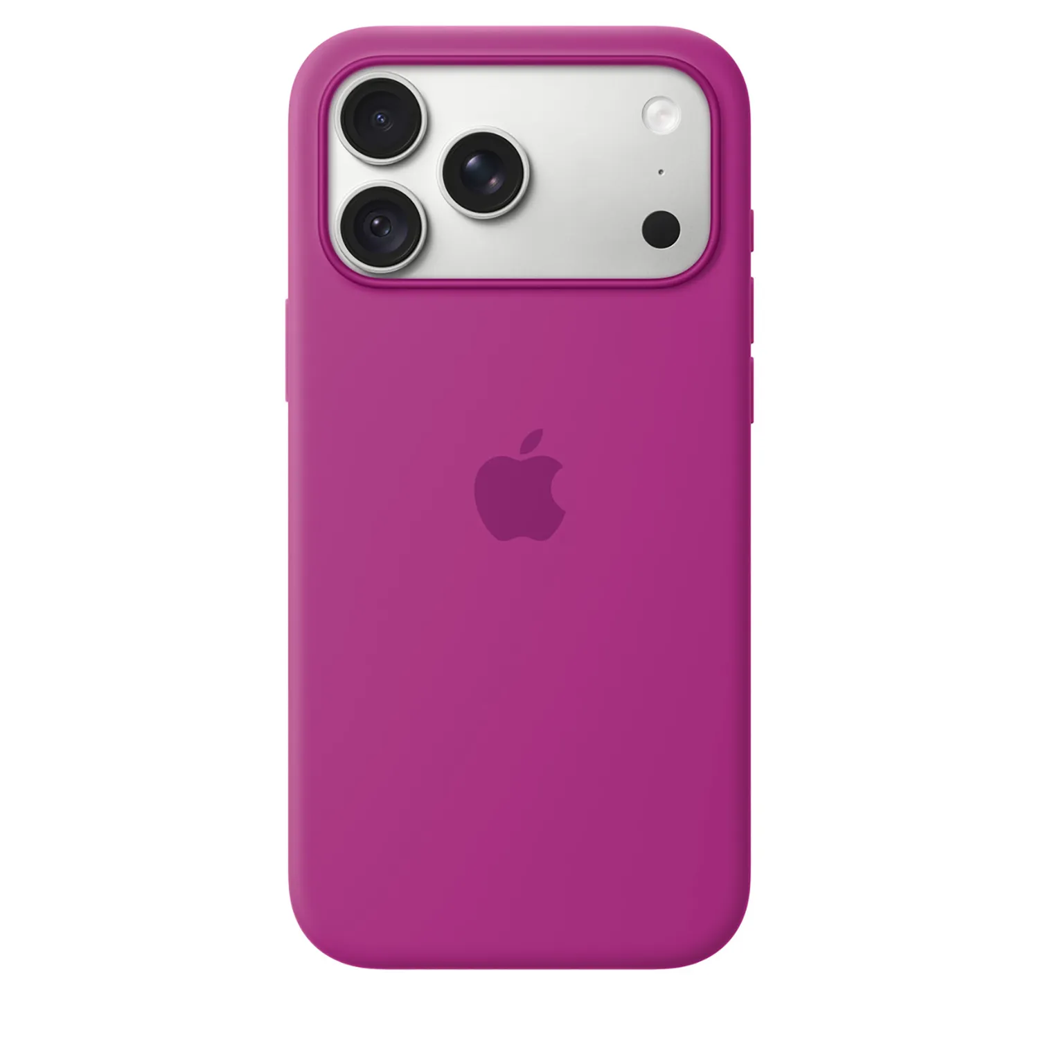 Apple Silikon Case iPhone 18 Pro Max mit MagSafe (magenta)