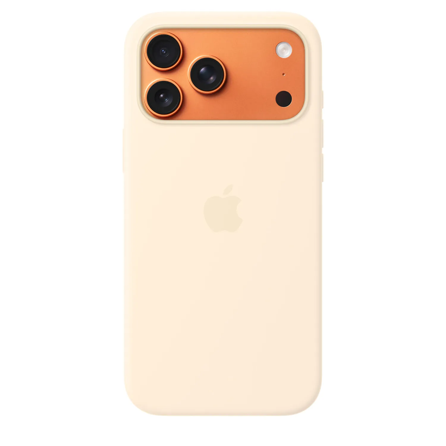 Apple Silikon Case iPhone 17 Pro Max mit MagSafe (vanille)