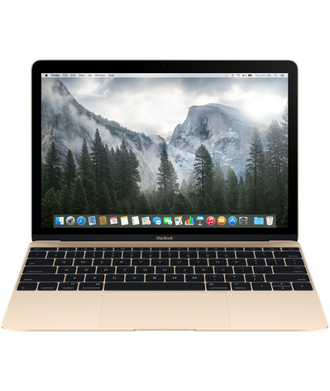 Produktbild: Macbook gold