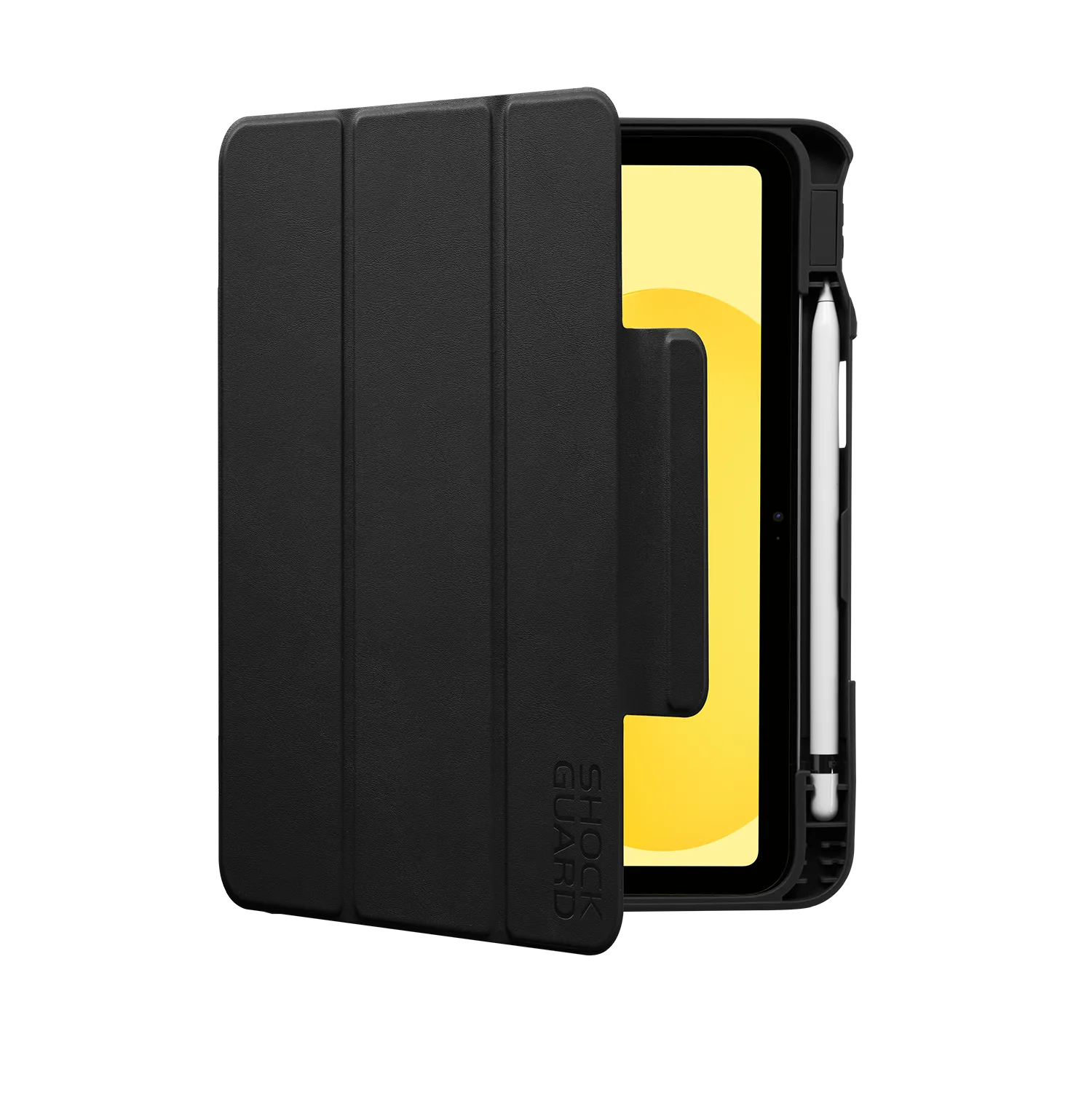Shockguard THE ULTRA iPad 10. Gen. & A16 Folio Case Schwarz