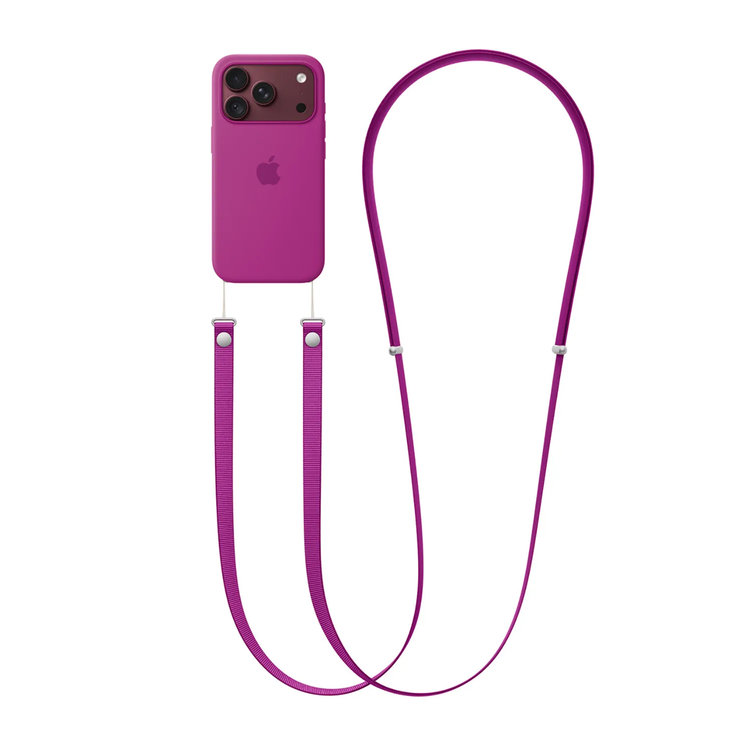 Apple Crossbody Band (magenta)