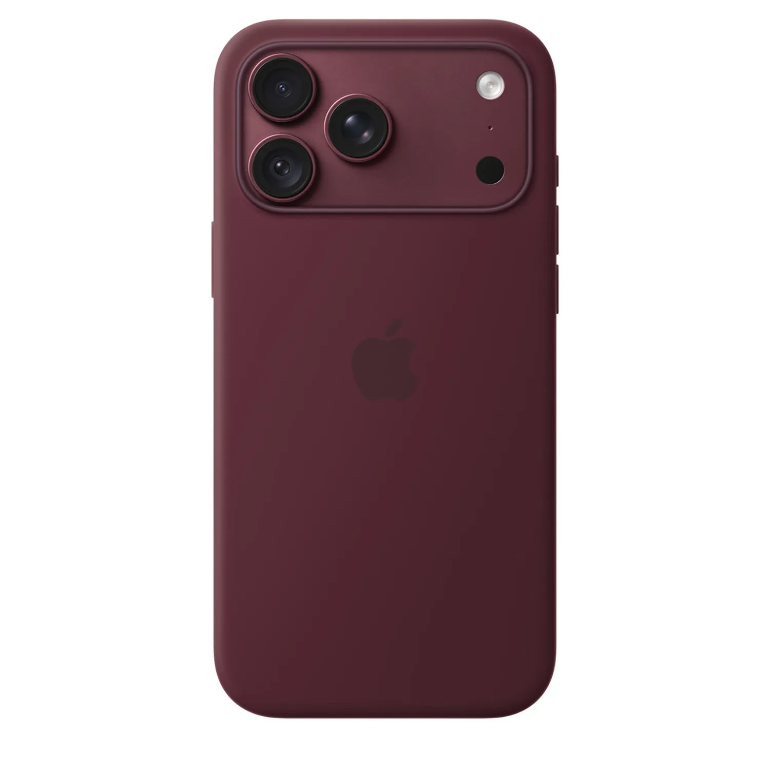 Apple Silikon Case iPhone 18 Pro Max mit MagSafe (burgunder)