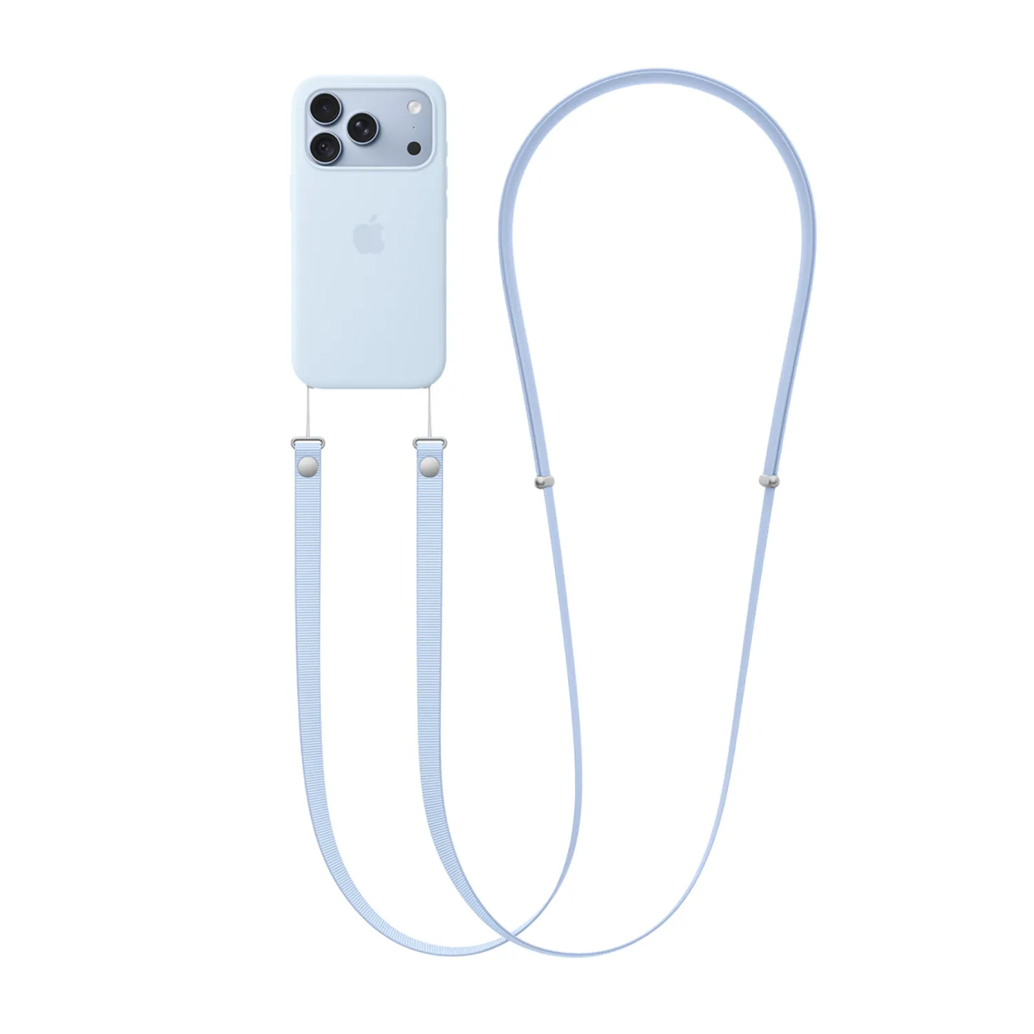 Apple Crossbody Band (klarblau)