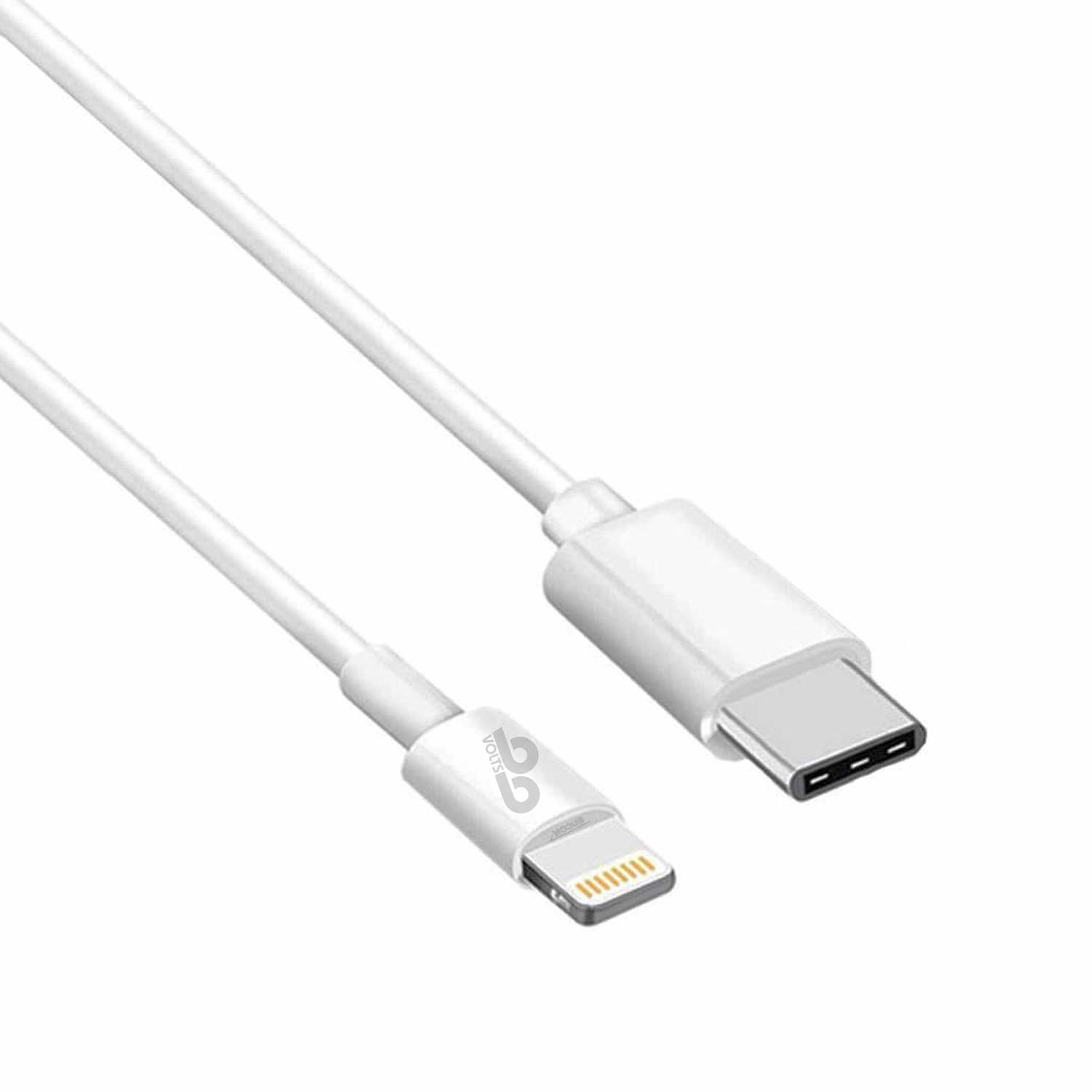 99VOLTS Lightning to USB-C Charge/Sync cable 1m weiss 