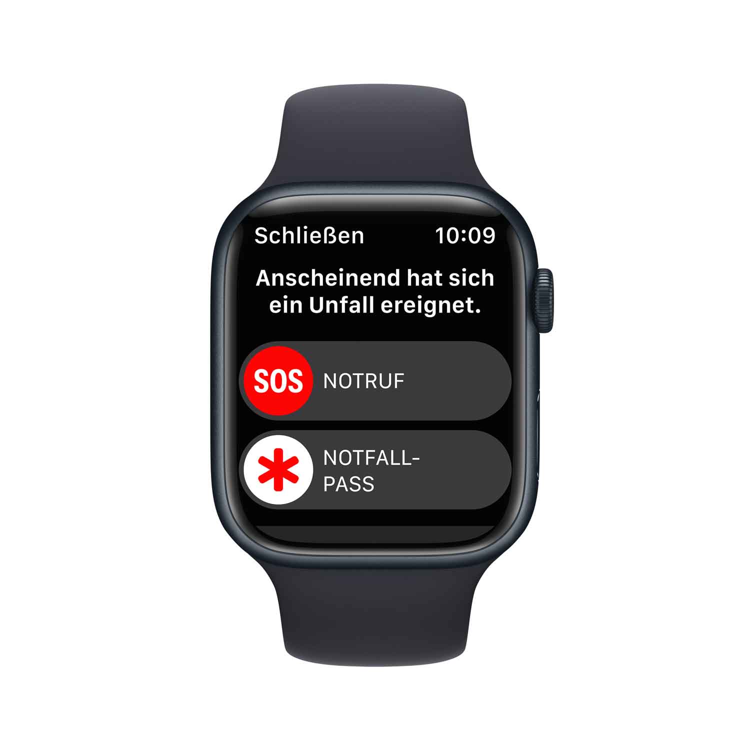 RP Apple Watch S8 Aluminium 41mm Mitternacht Sportarmband mitternacht