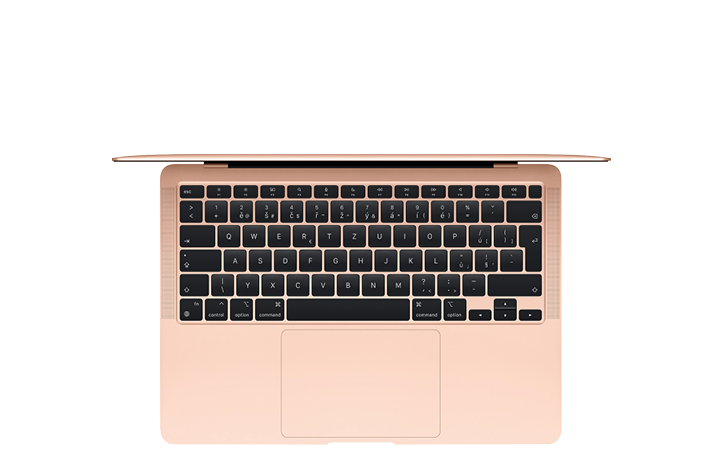 MacBook Air M1 Gold Design