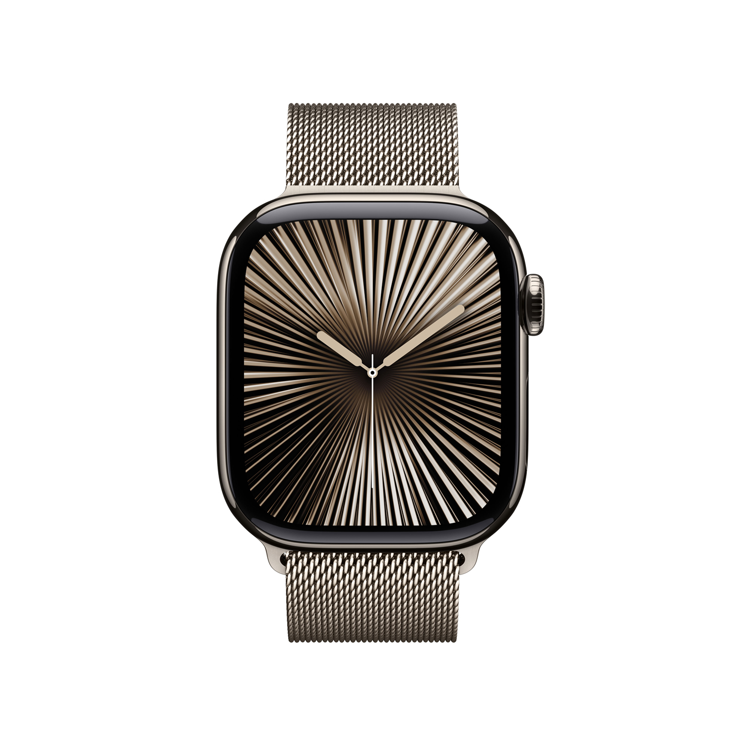 Apple Watch S10 Titan Natur Cellular 42mm (Milanaise Armband natur) Apple Watch S10 Titan Natur Cellular 42mm (Milanaise Armband natur)