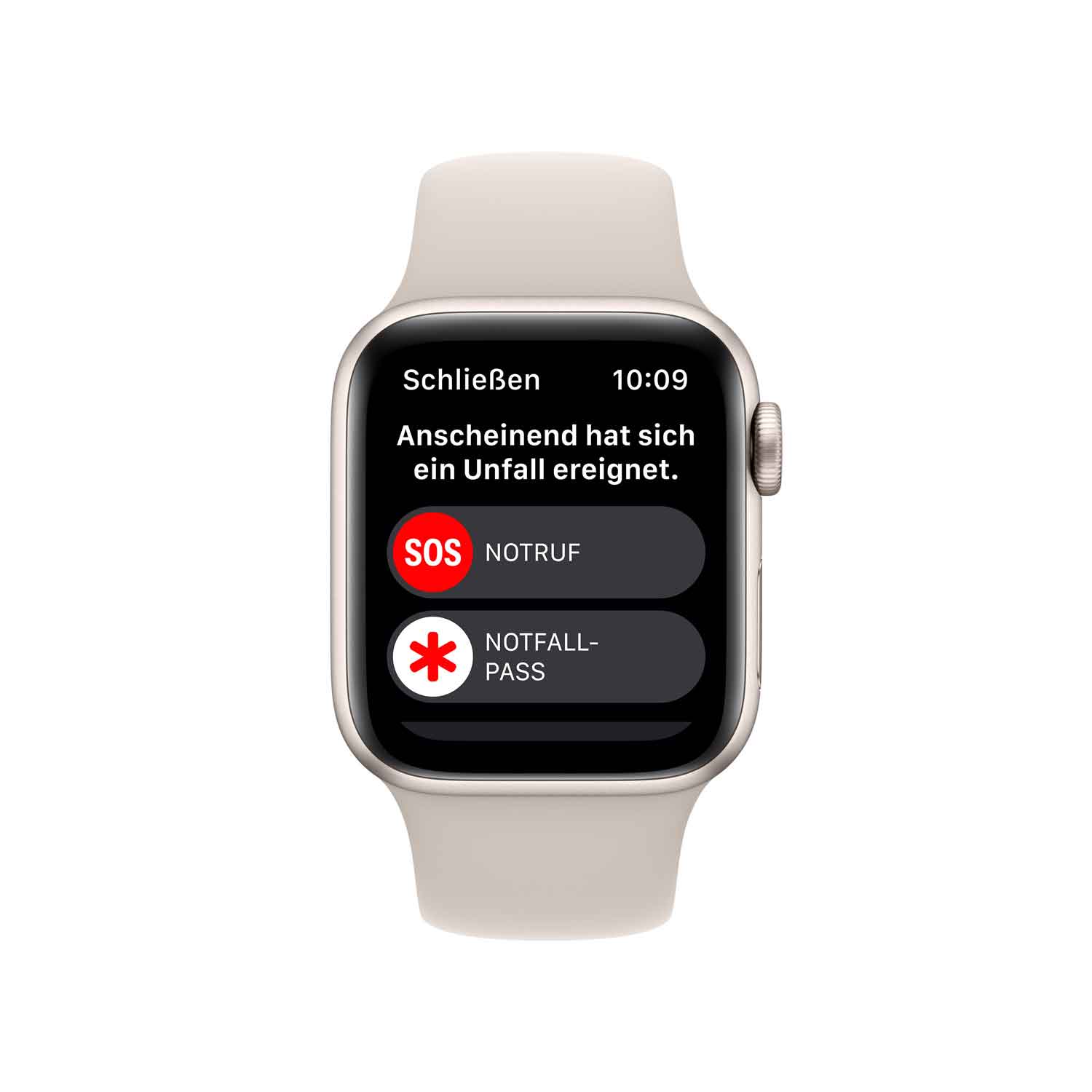 Apple Watch SE Aluminium 40mm Polarstern (Sportarmband polarstern) - 2022