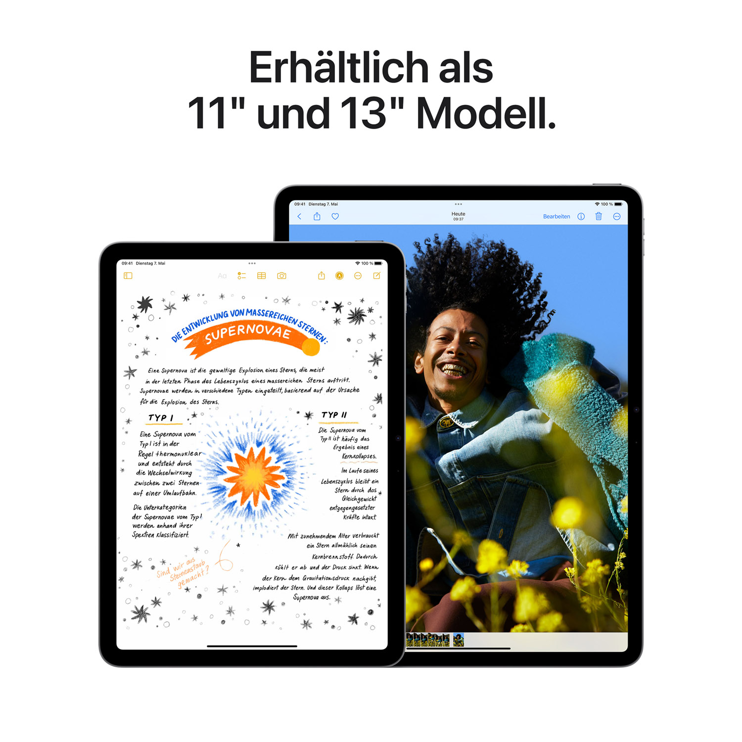 Apple iPad Air 13 Wi-Fi 128 GB Spacegrau 2024