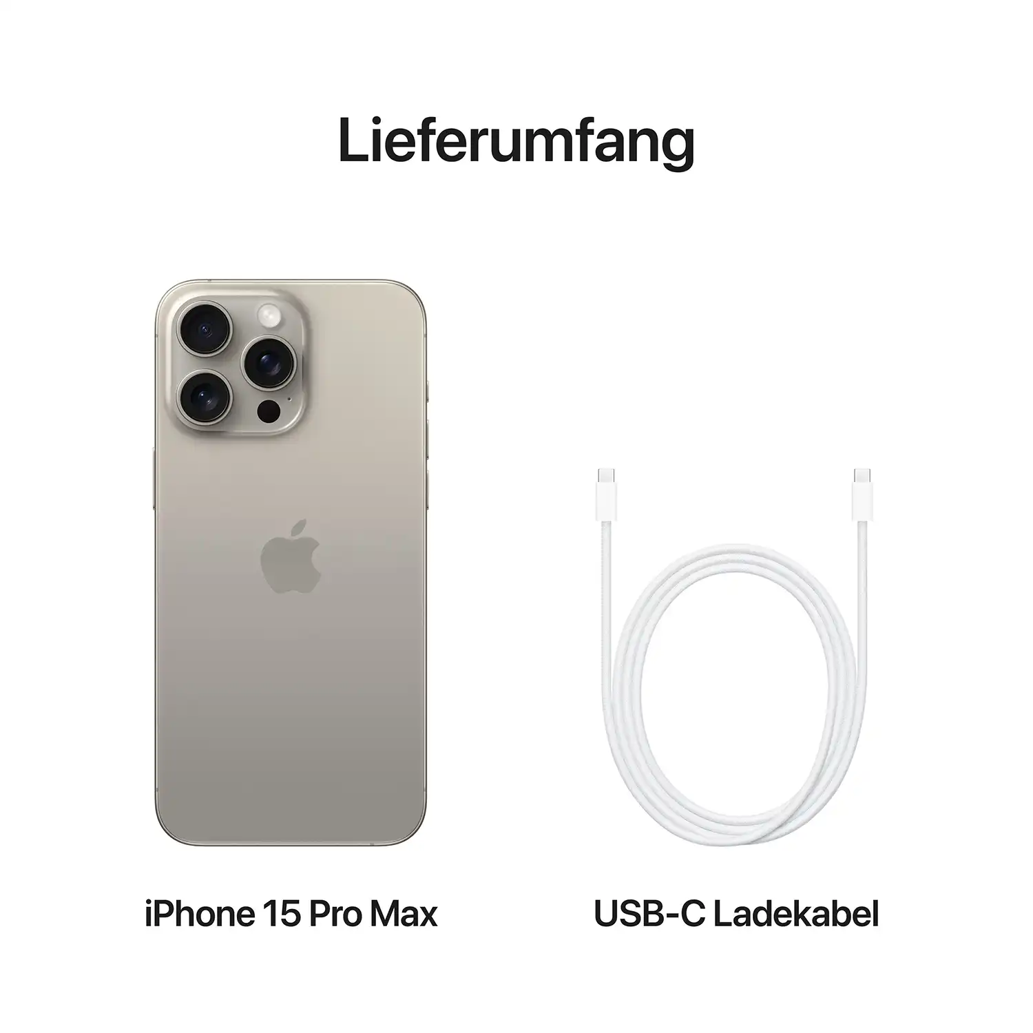 Produktbild: Iphone 15 pro max natur titanium bild position 8