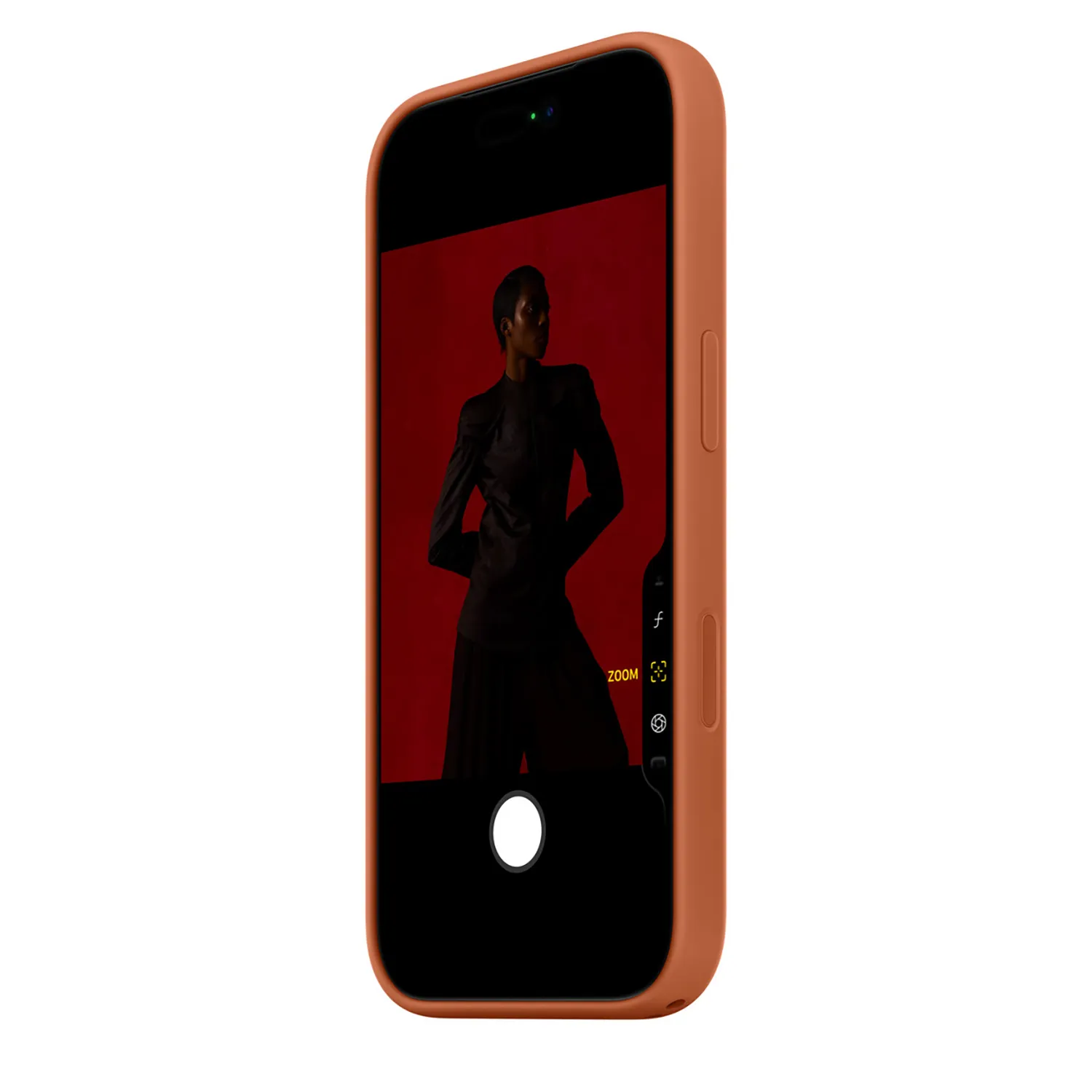 Apple Silikon Case iPhone 17 Pro mit MagSafe (terracotta)