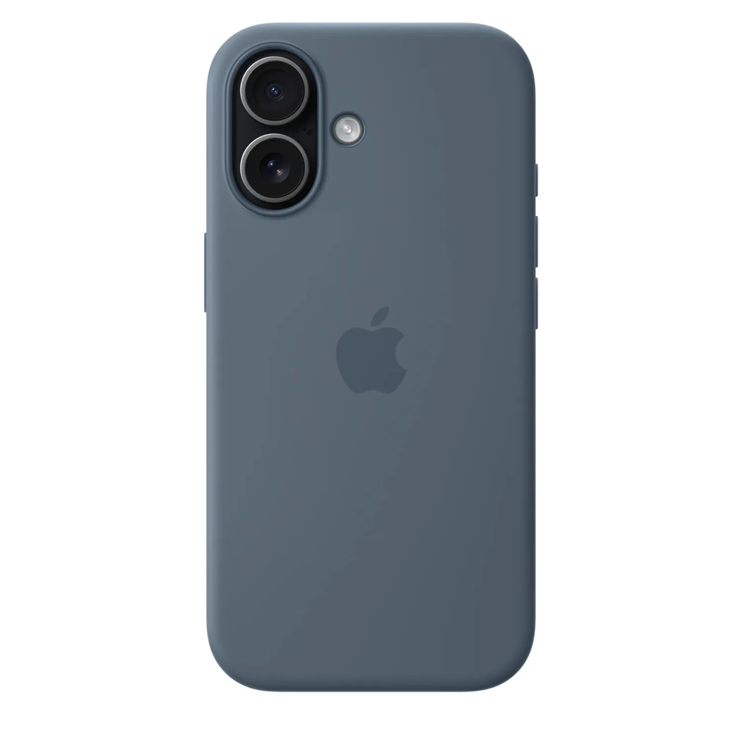 Apple Silikon Case iPhone 17 mit MagSafe (maritimblau)