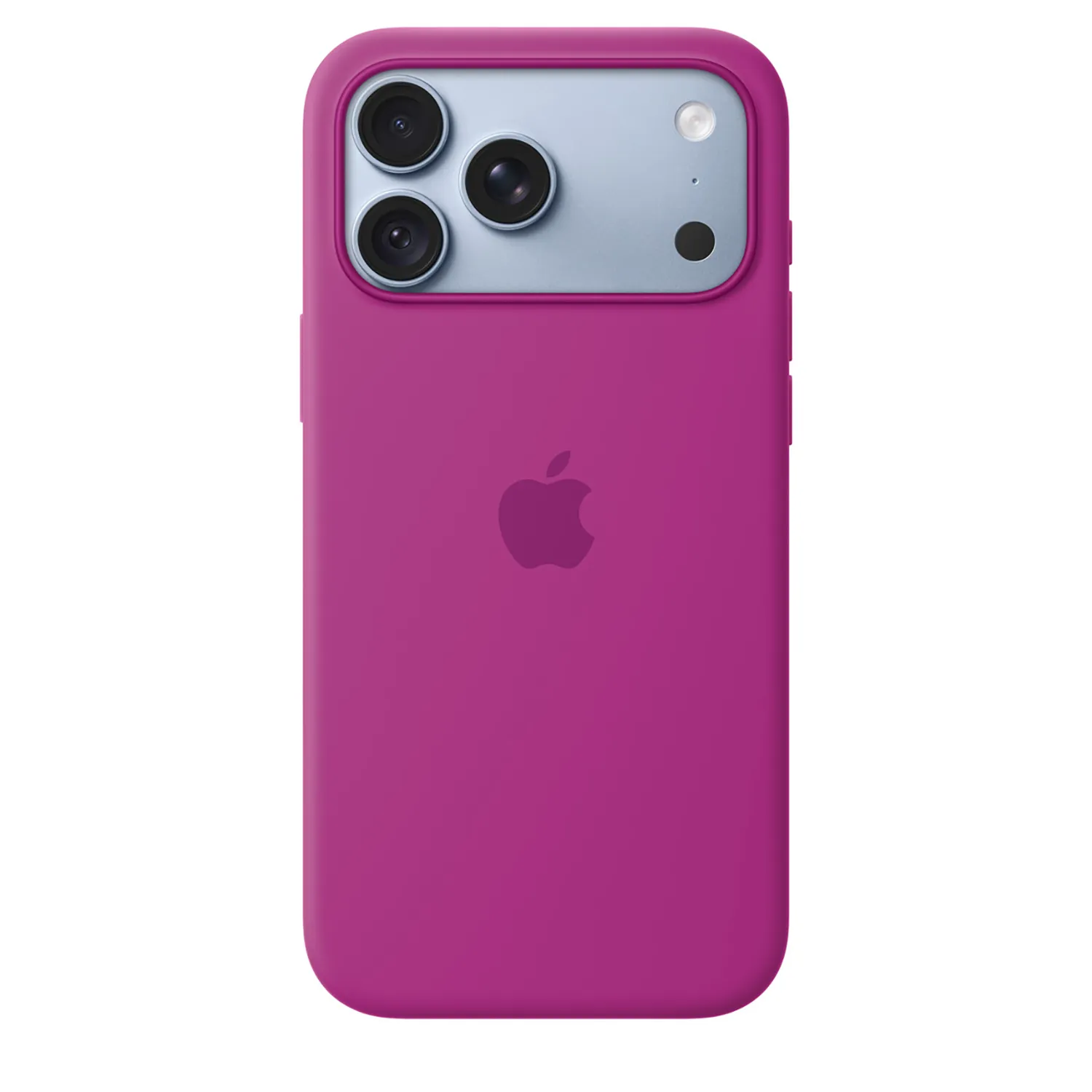 Apple Silikon Case iPhone 18 Pro Max mit MagSafe (magenta)