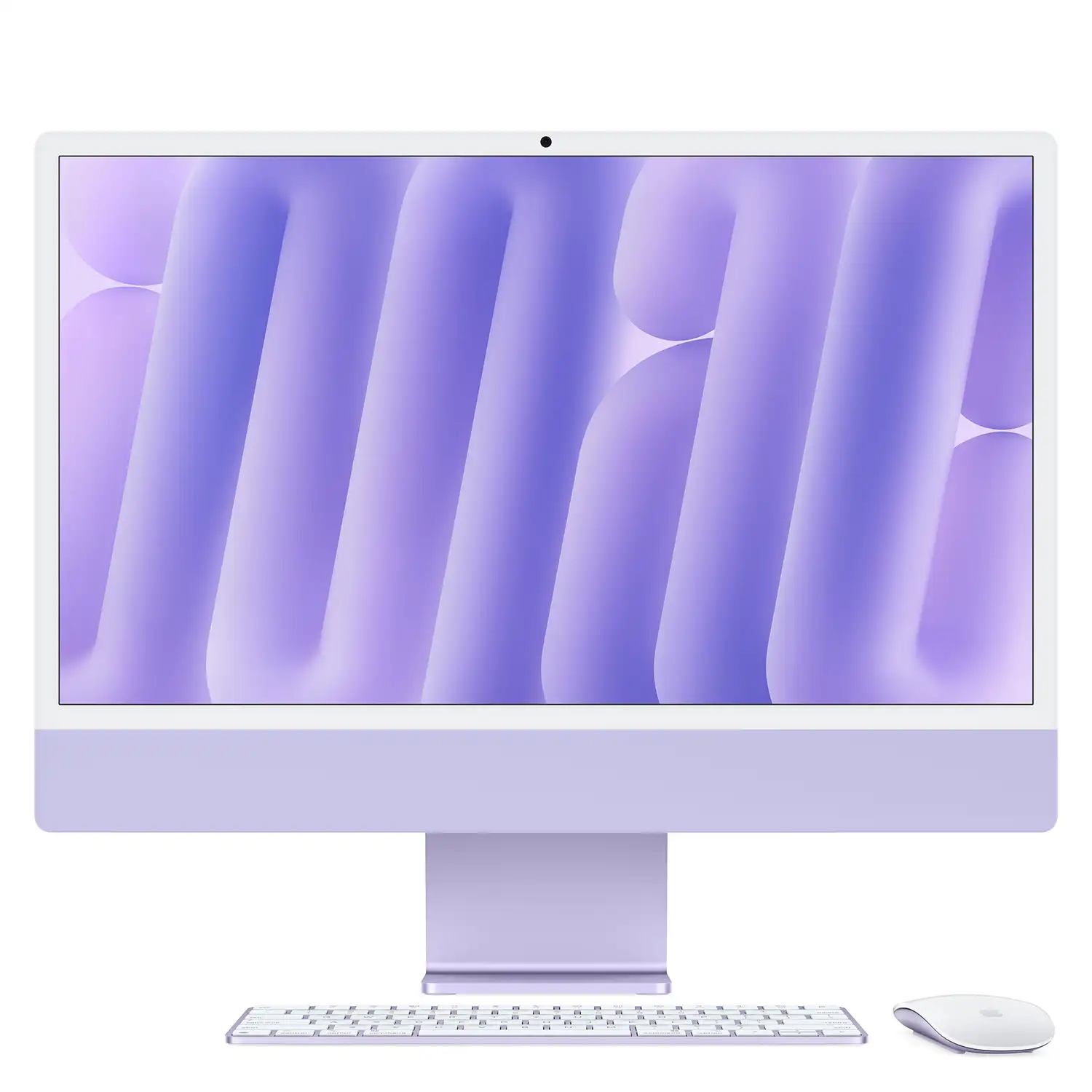 4068668303815 - iMac 24 M4 8-Core CPU 8-Core GPU - 256 GB - 16 GB Violett - 2024