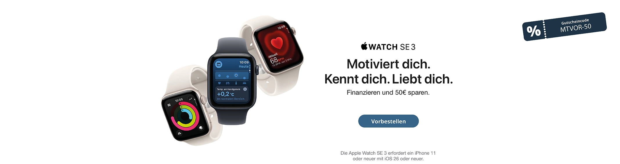 Watch SE 3 jetzt vorbestellen