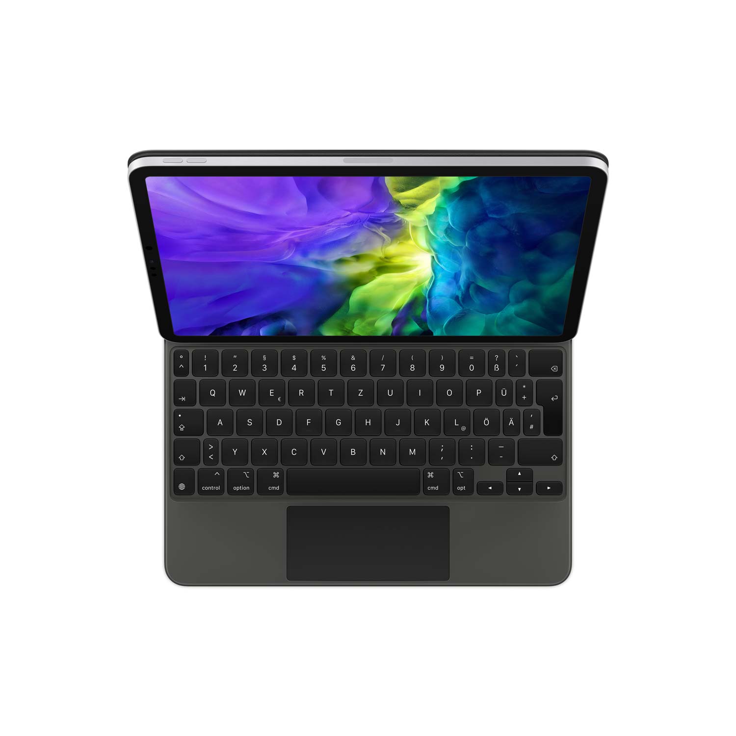 Apple Magic Keyboard für das 11'' iPad Pro (1.+2.+3. Generation) & iPad Air 10.9'' Schwarz - Deutsch