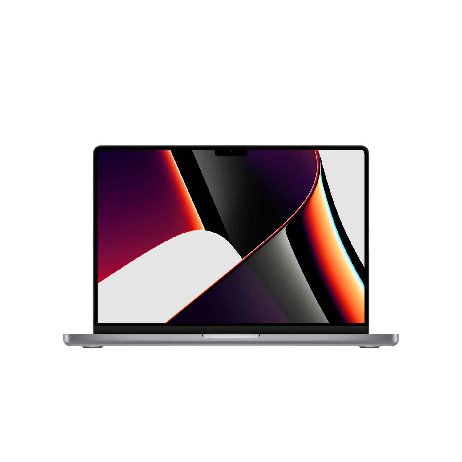 MacBook Pro 14 Space Grau Frontal