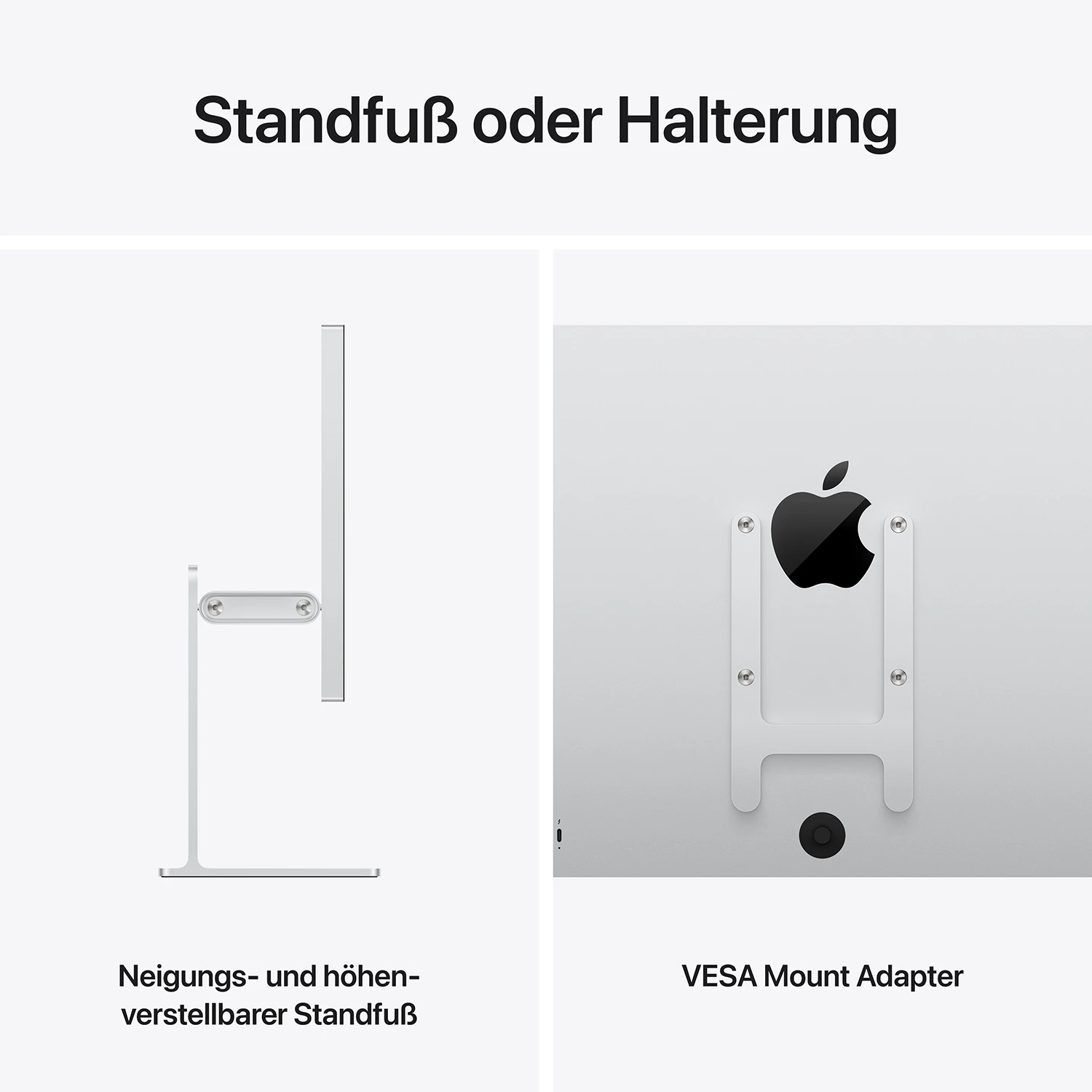 Apple Studio Display XDR Standardglas - Neigungs- und Höhenverstellbar - 2026