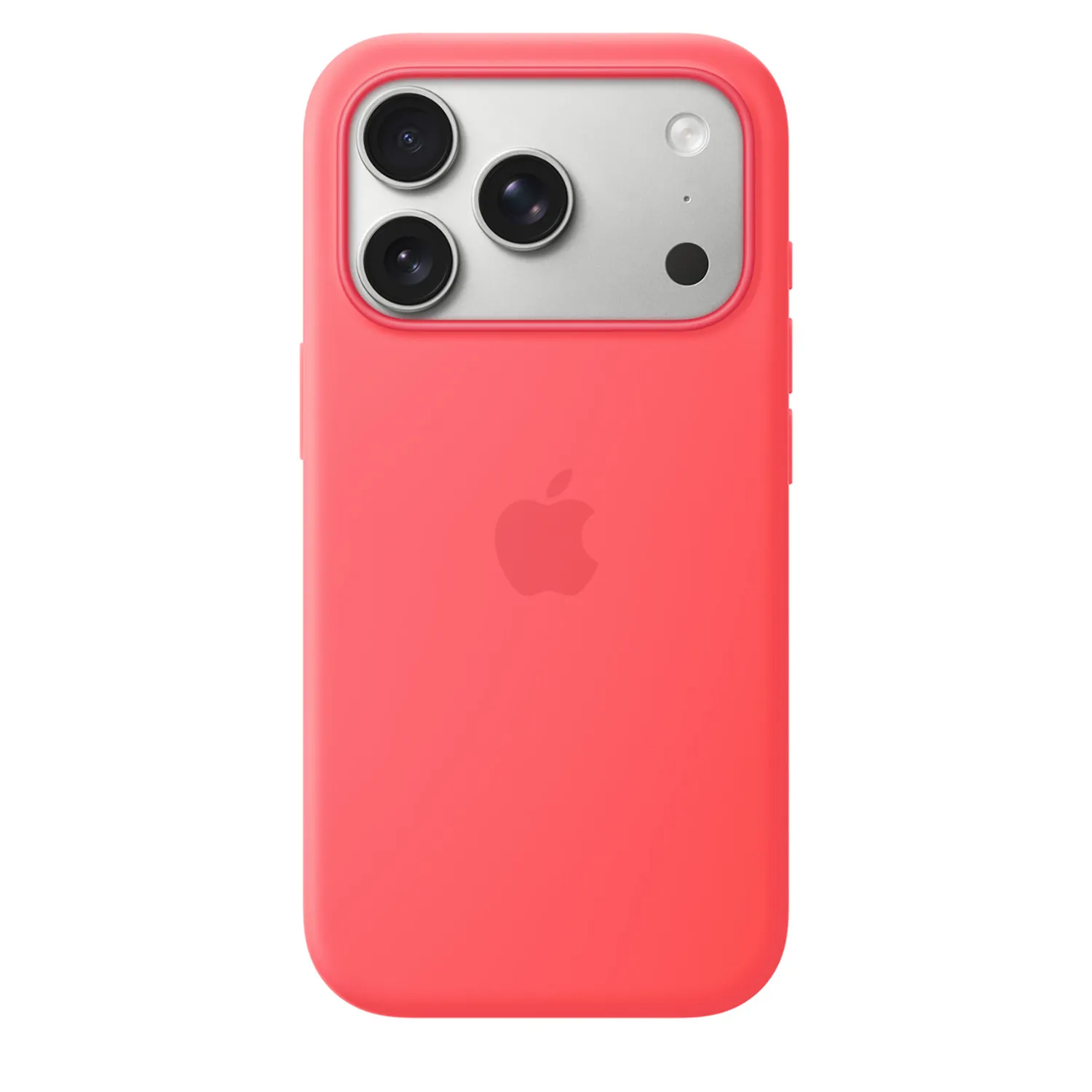 Apple Silikon Case iPhone 17 Pro mit MagSafe (guavepink)
