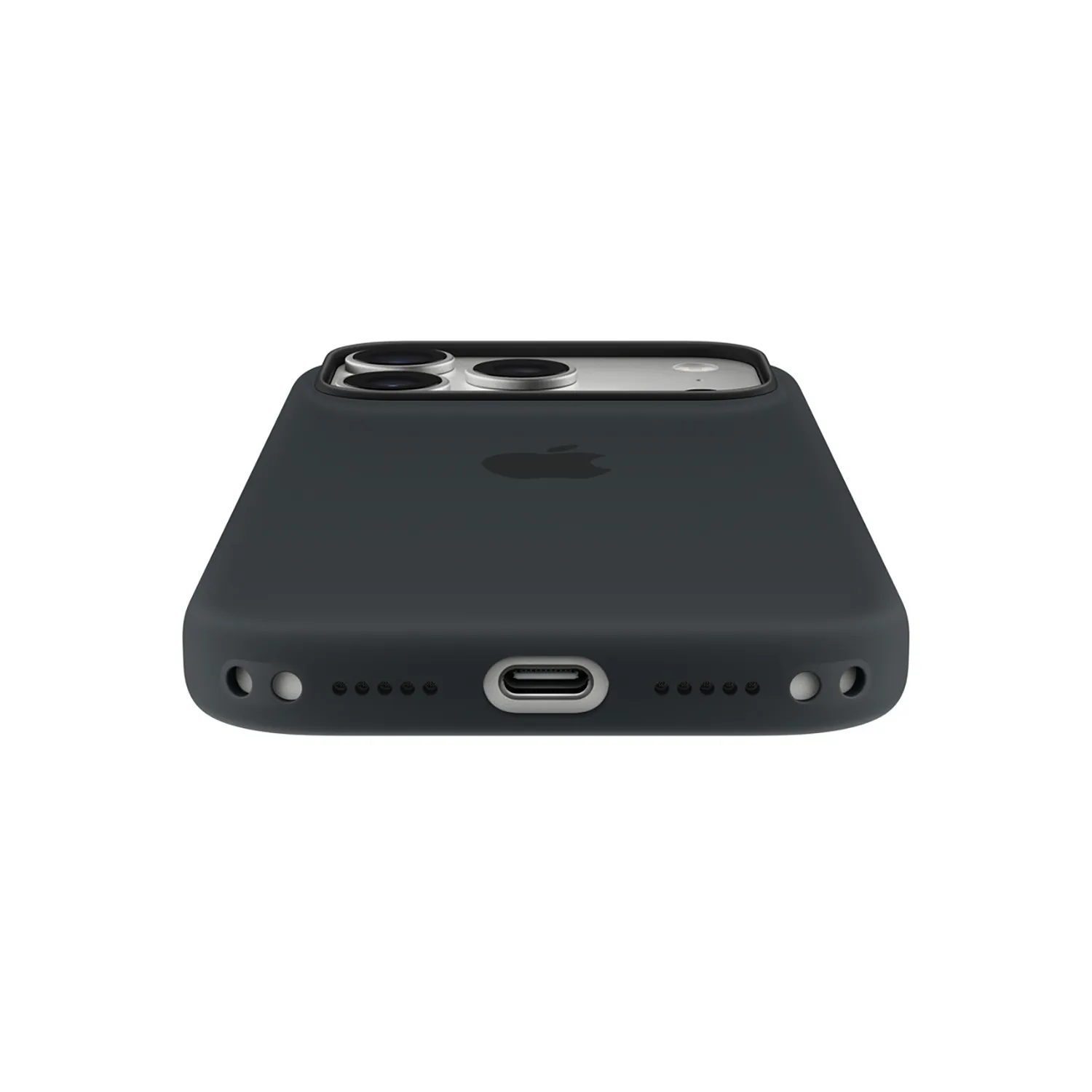 Apple Silikon Case iPhone 17 Pro mit MagSafe (vanille)