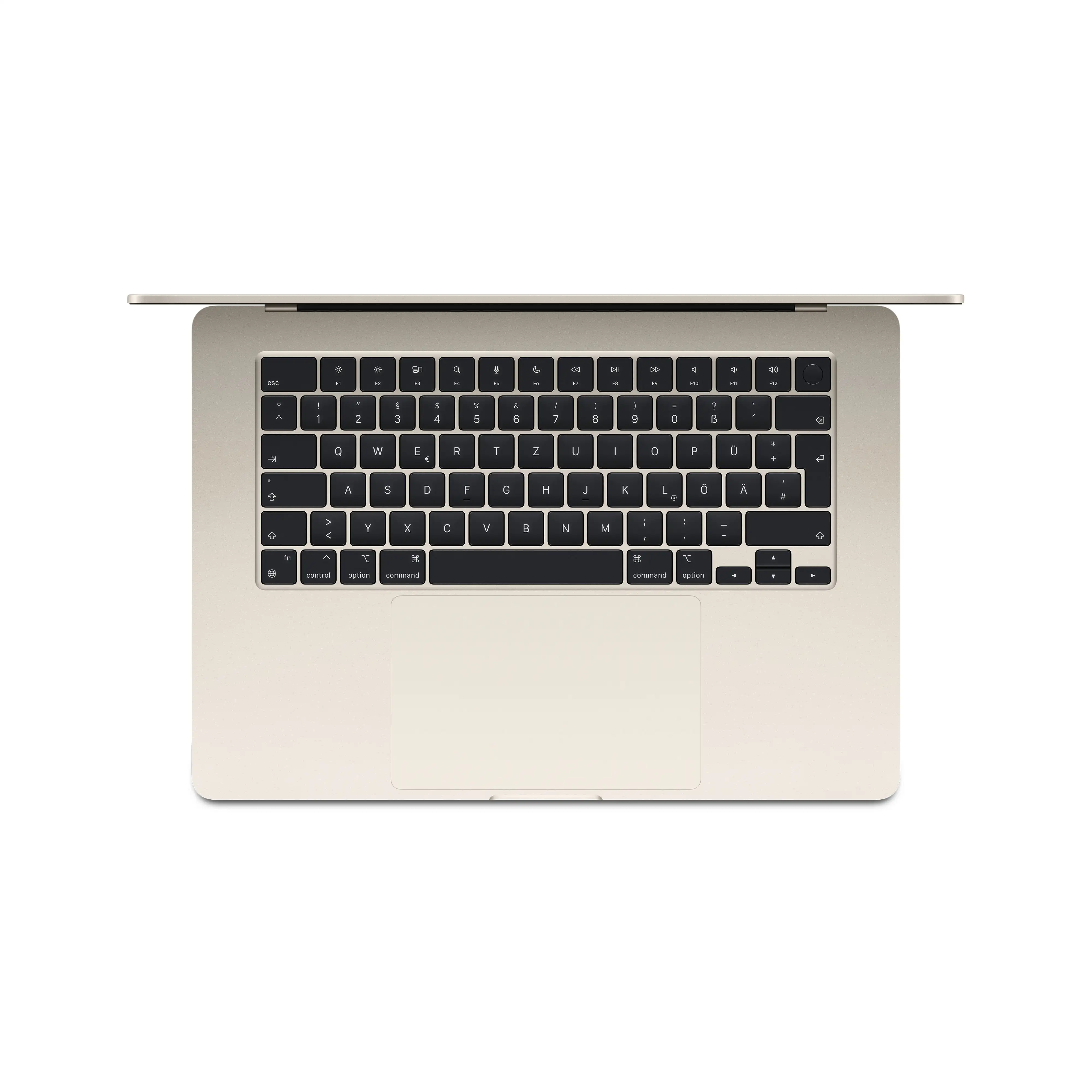 RP// Macbook Air 15'' - M3 8-Core CPU 10-Core GPU - 16 GB - 256 GB SSD - Polarstern // 2024 Produktbild: Macbook air 15 in m3 polarstern bild position 2