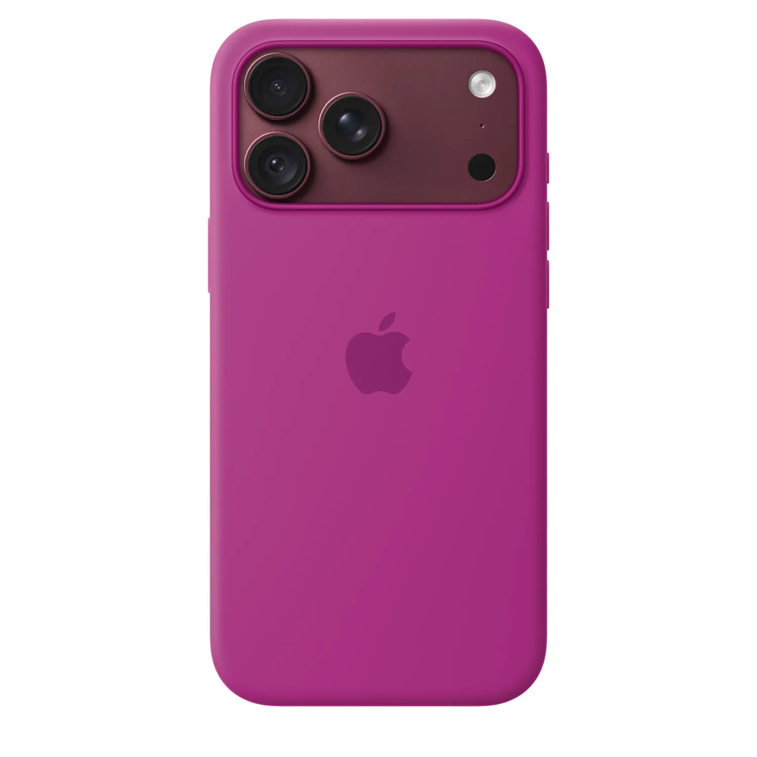 Apple Silikon Case iPhone 18 Pro Max mit MagSafe (magenta)