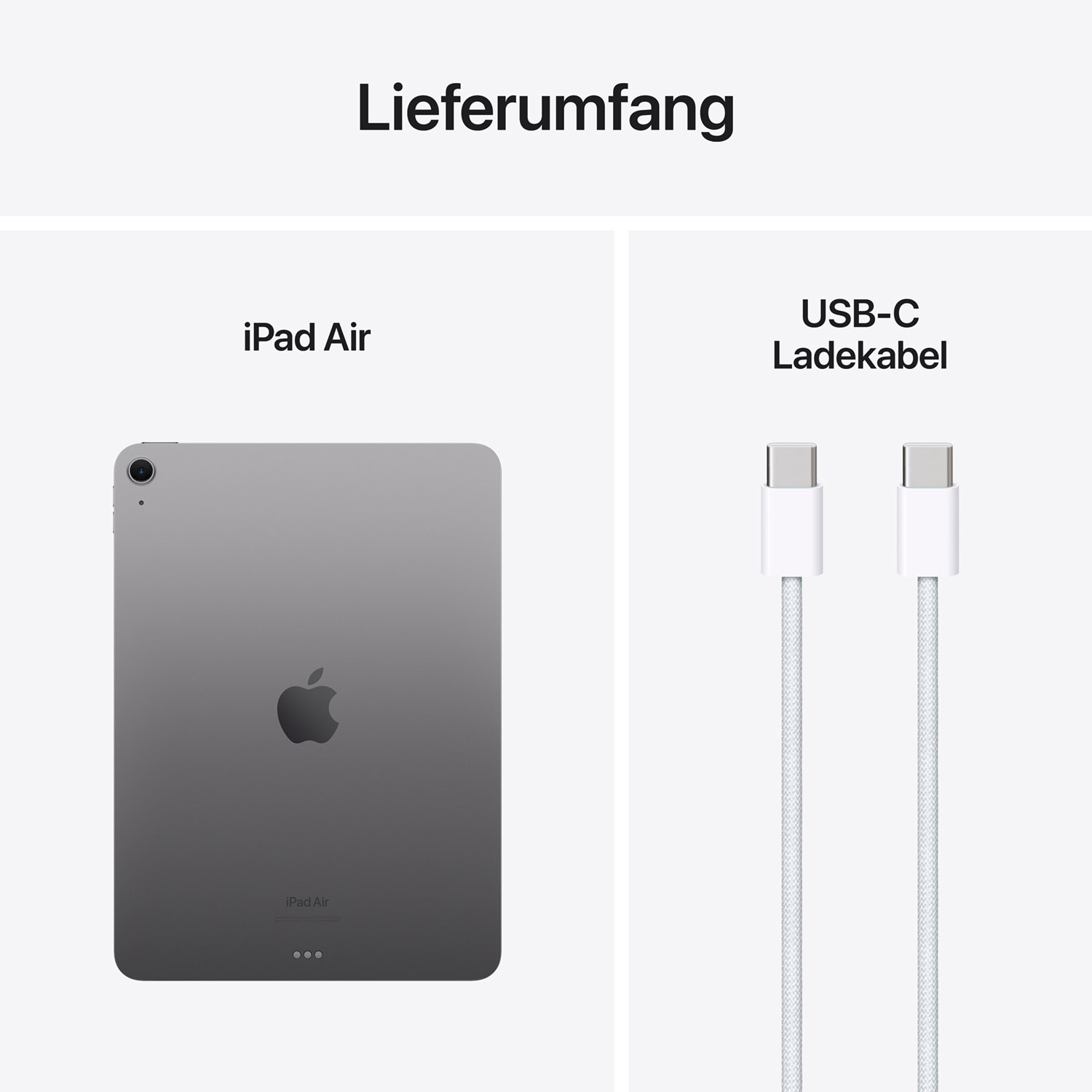 RP// Apple iPad Air 11 Wi-Fi + Cellular 1 TB Spacegrau 6.Gen 2024 Produktbild: Ipad air 11 m2 wifi space grau bild position 9