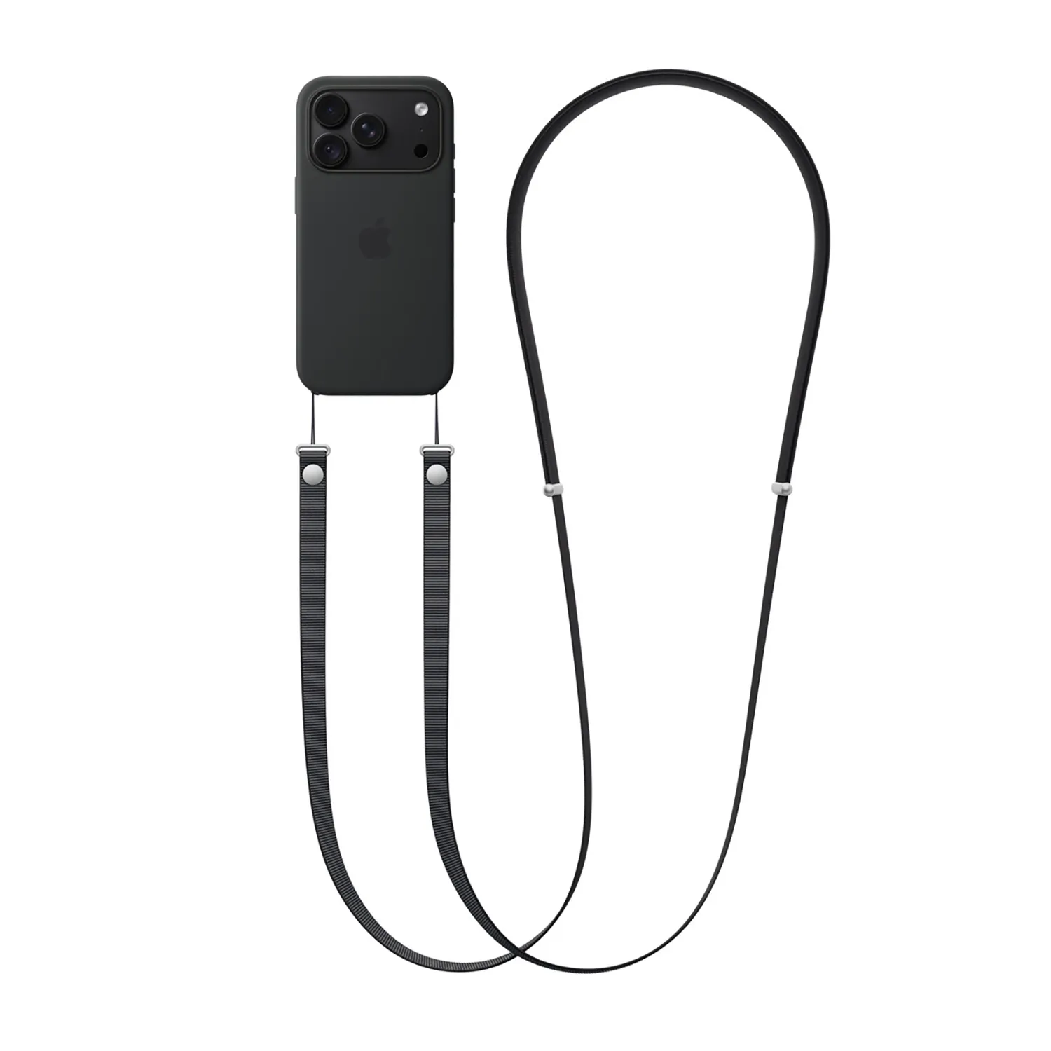 Apple Crossbody Band (schwarz)
