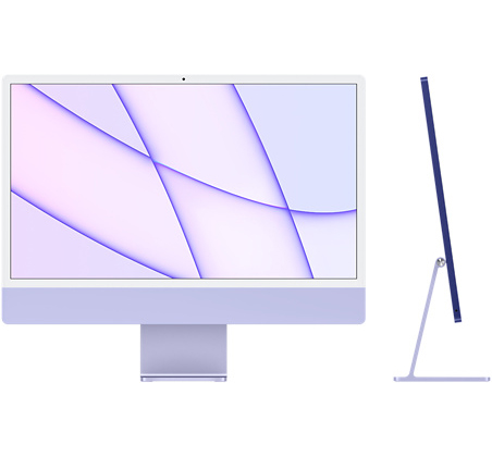 iMac 24“ violett