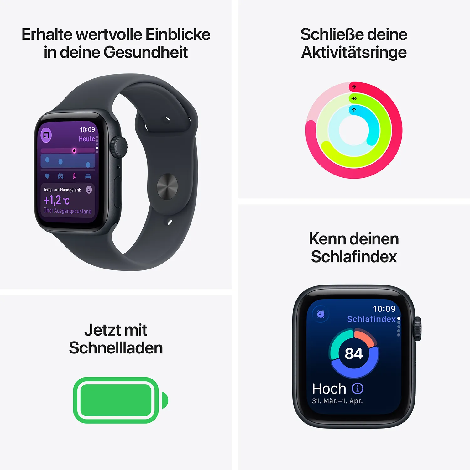 Funktionserklärung der Apple Watch SE 3