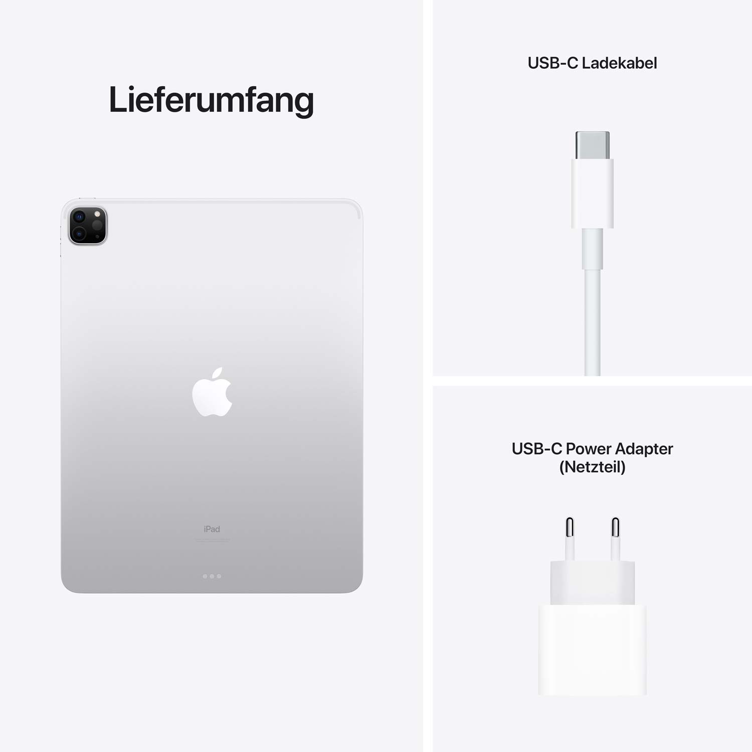 Apple iPad Pro 12.9'' Wi-Fi 128 GB Silber 5. Gen. // NEU Apple iPad Pro 12.9'' Wi-Fi 128 GB Silber 5. Gen. // NEU