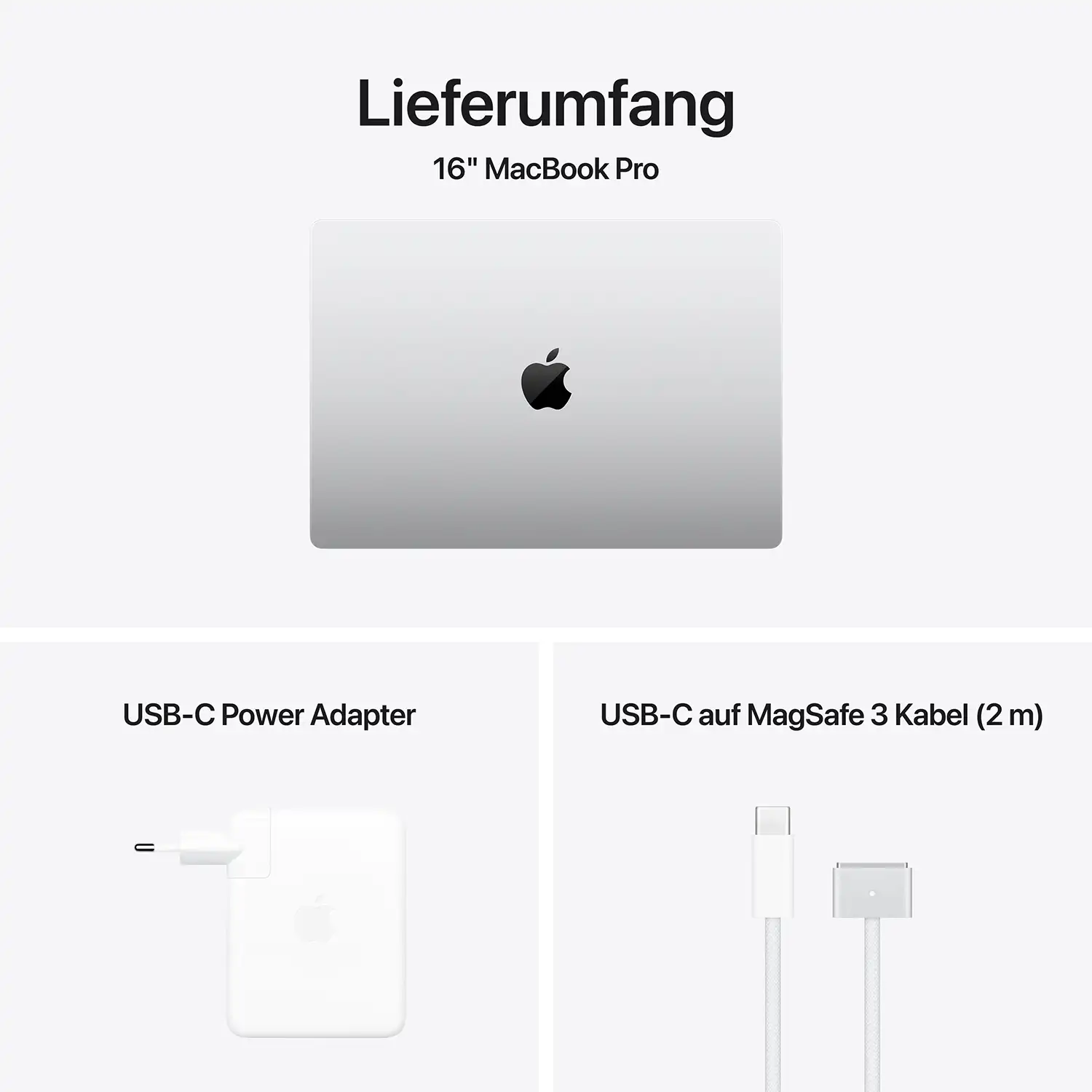 CTO // Apple MacBook Pro 16'' - Silber - NanoGlas - M4Max-16-40 - 128GB - 8TBSSD