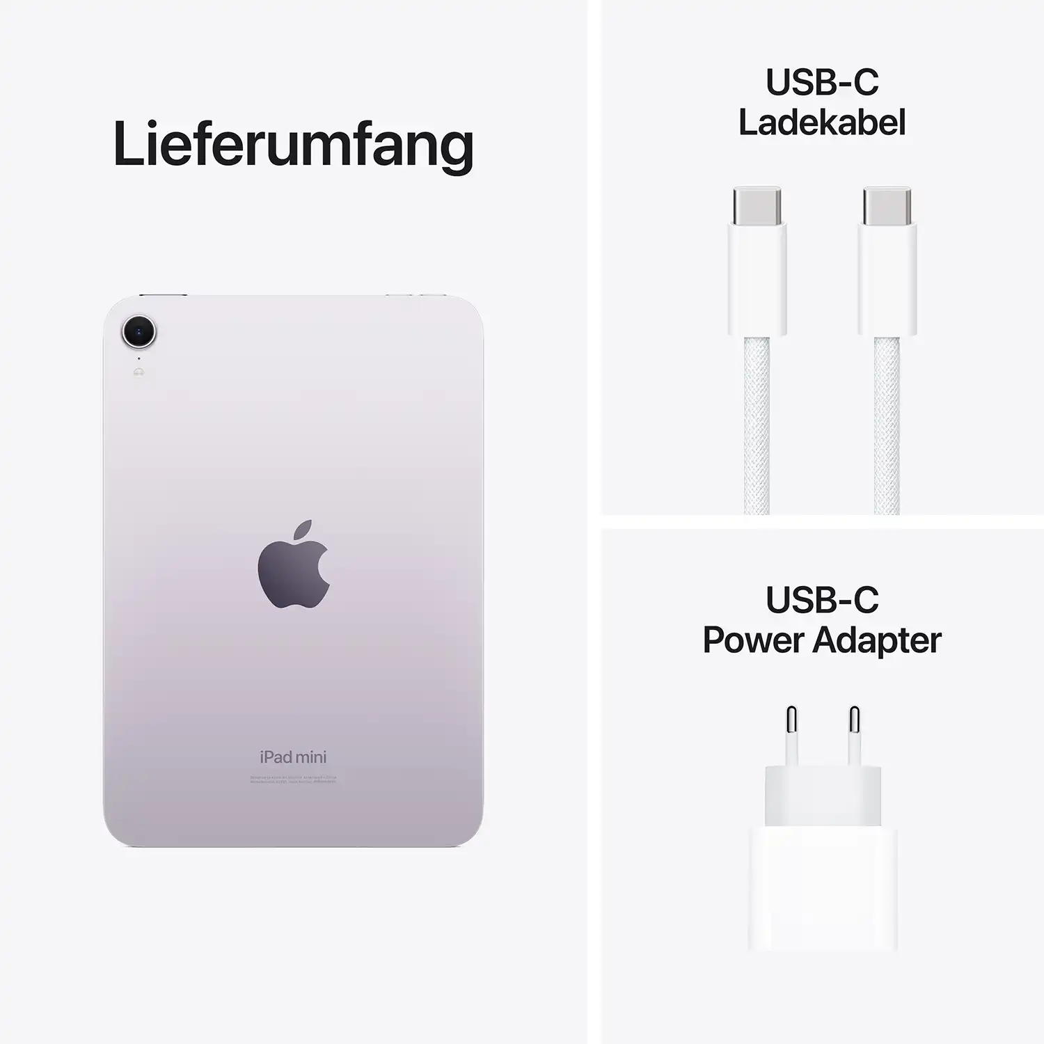Apple iPad mini Wi-Fi 128GB - Purple Produktbild: Ipad mini violett bild position 10 wifi