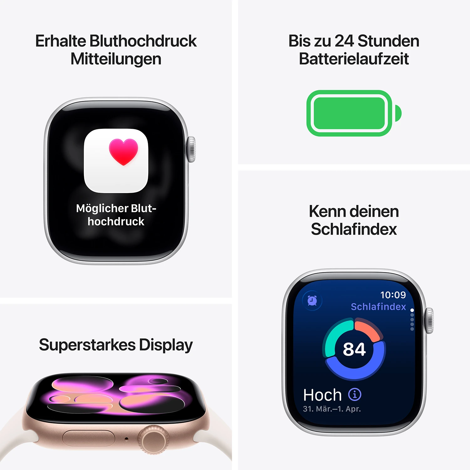 Apple Watch Series 11 GPS + Cellular 42mm Schiefer Titanium Case mit Schiefer Milanese Loop