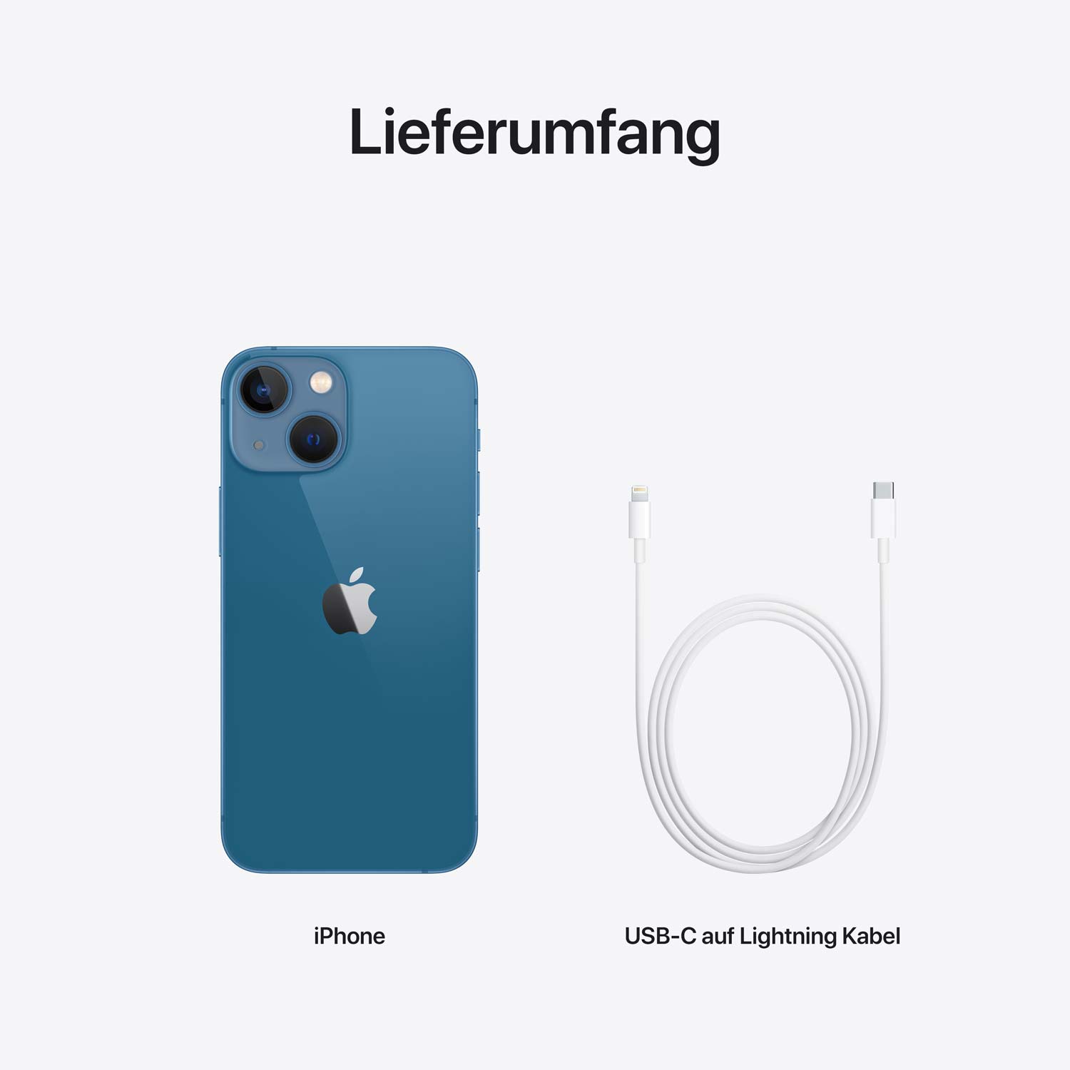 Apple iPhone 13 mini - Blau - 128GB Apple iPhone 13 mini - Blau - 128GB