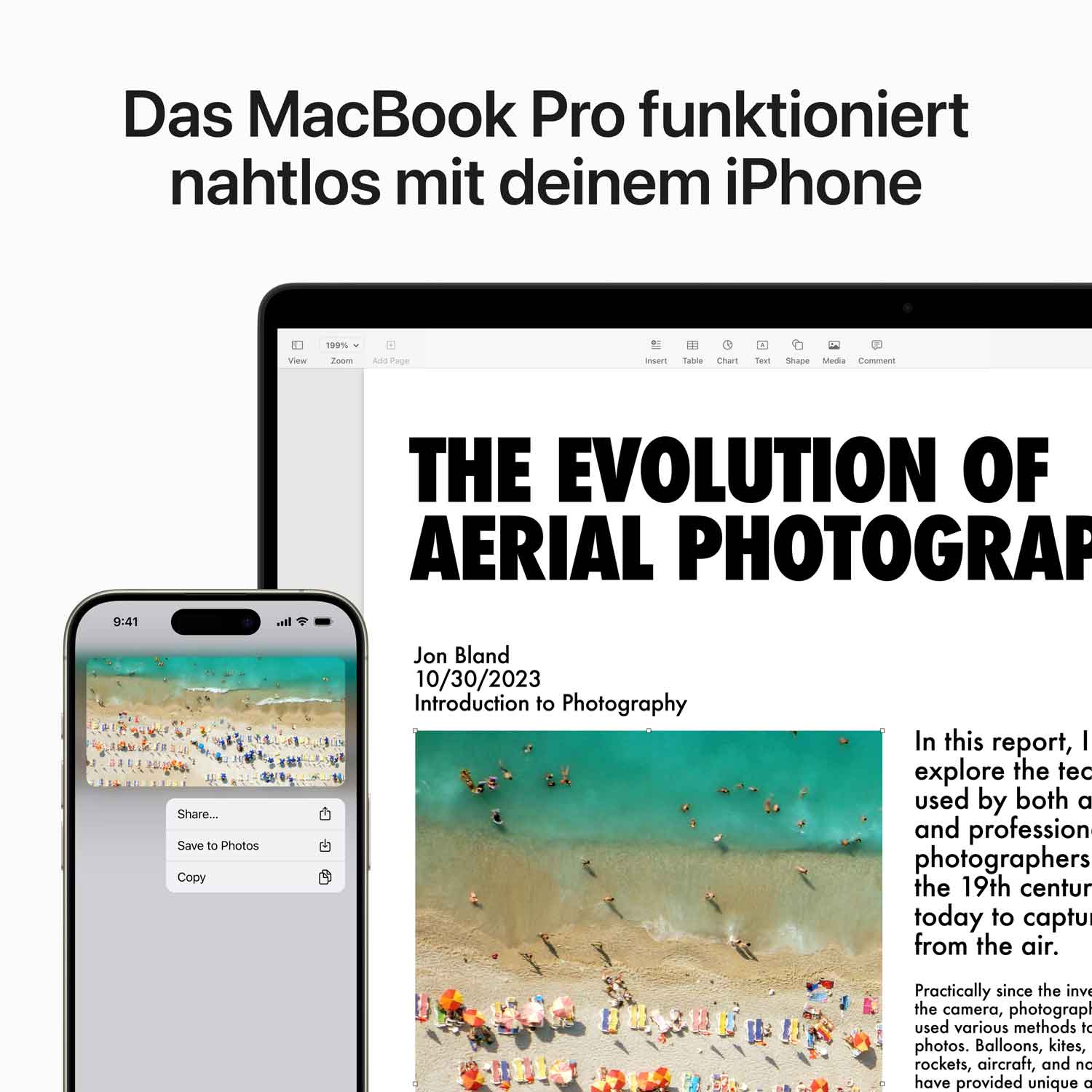 Produktbild: Macbook pro 14 in m3 pro max silber bild position 7