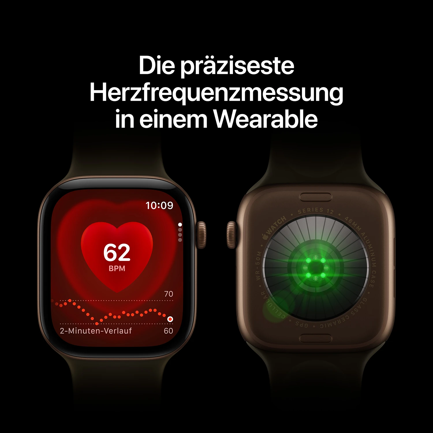 Apple Watch Series 12 GPS + Cellular 42mm Natural Titanium Case with Natural Milanese Loop