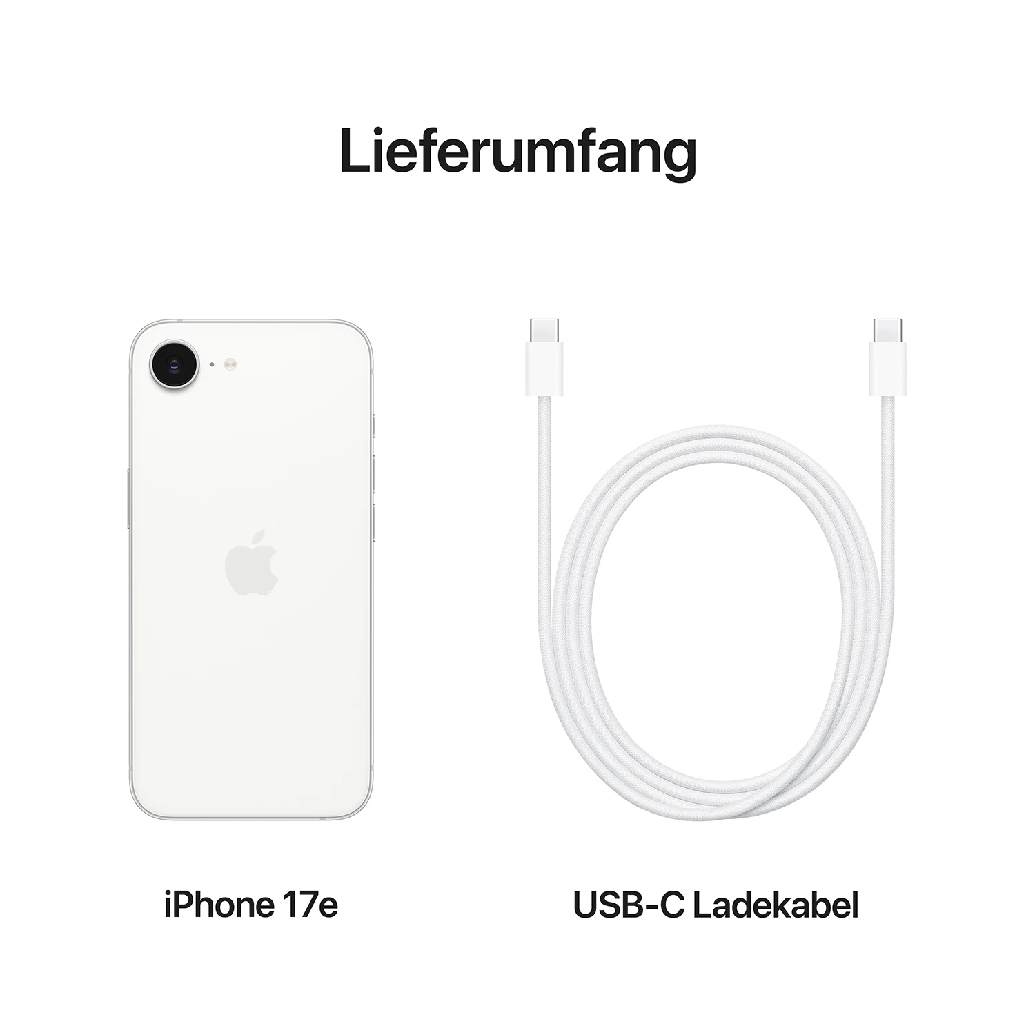 iPhone 17e 256GB Weiß