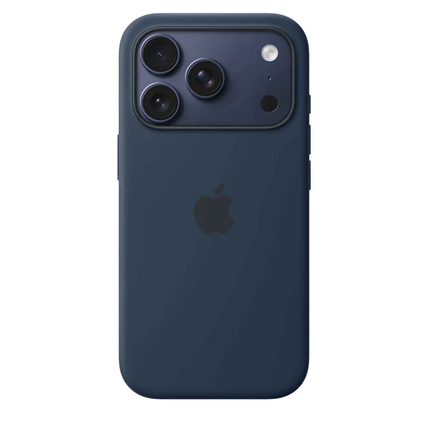 Apple Silikon Case iPhone 17 Pro mit MagSafe (mitternacht)