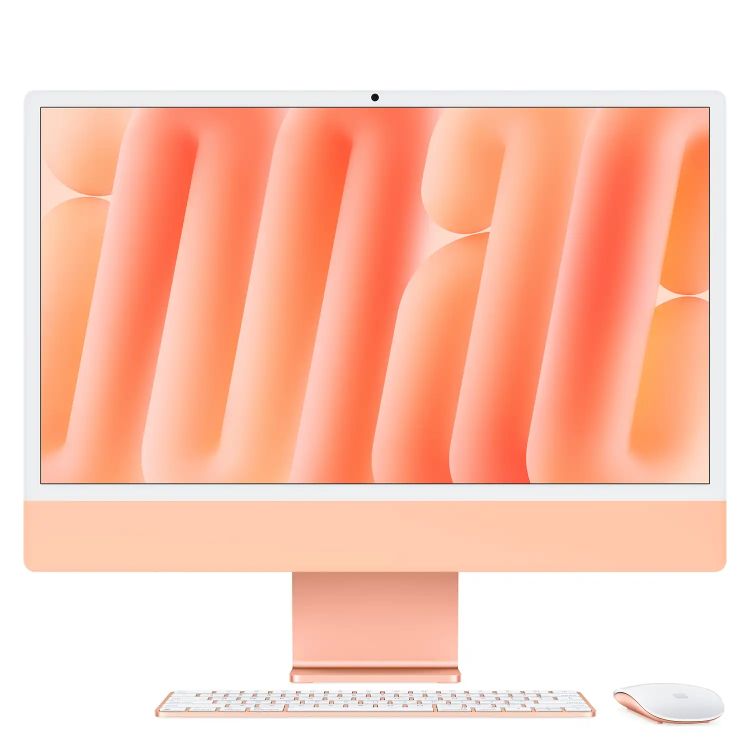 Apple iMac 24'' M4 8-Core CPU 8-Core GPU - Orange - 24GB - 1TBSSD - Maus - TID-Z... Z1E8